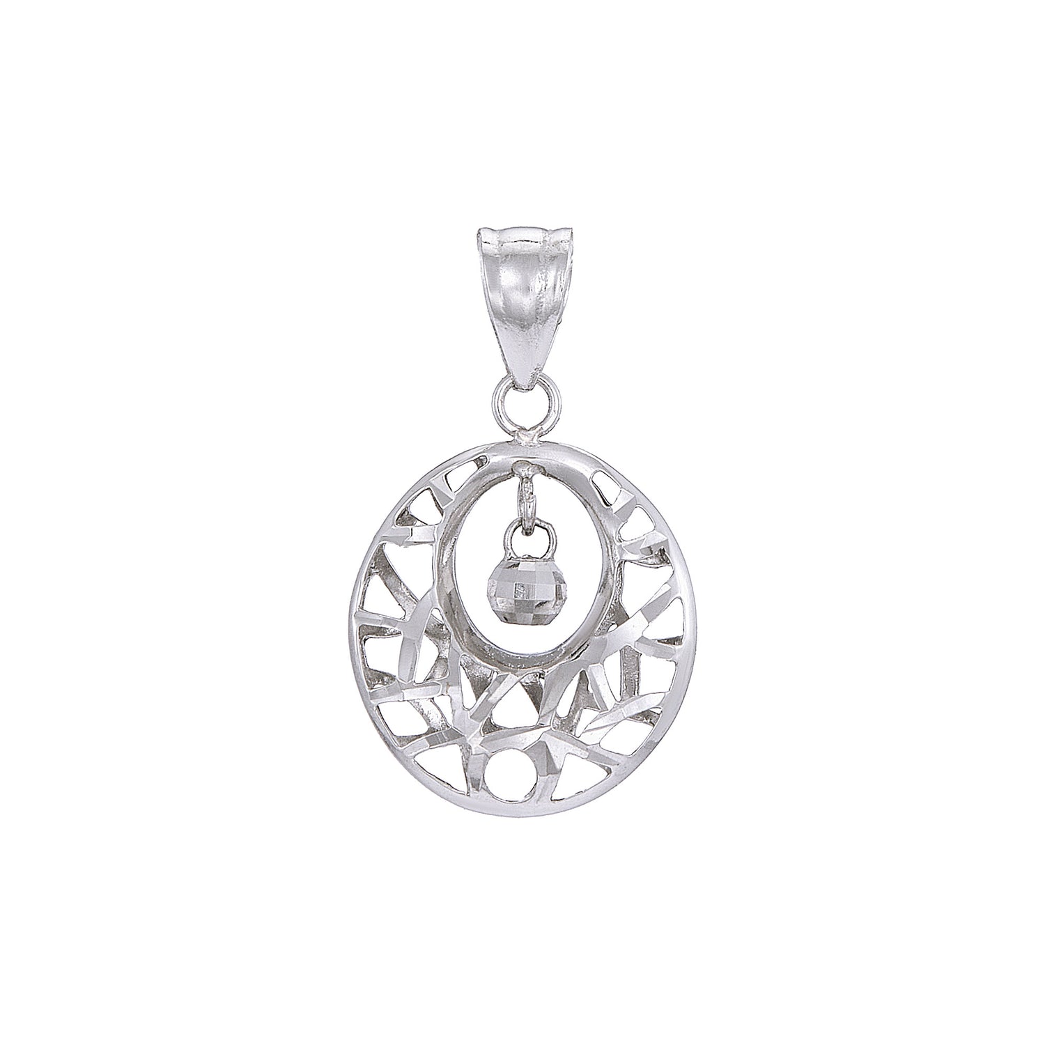 750/18K White Gold Pendant GMT1688