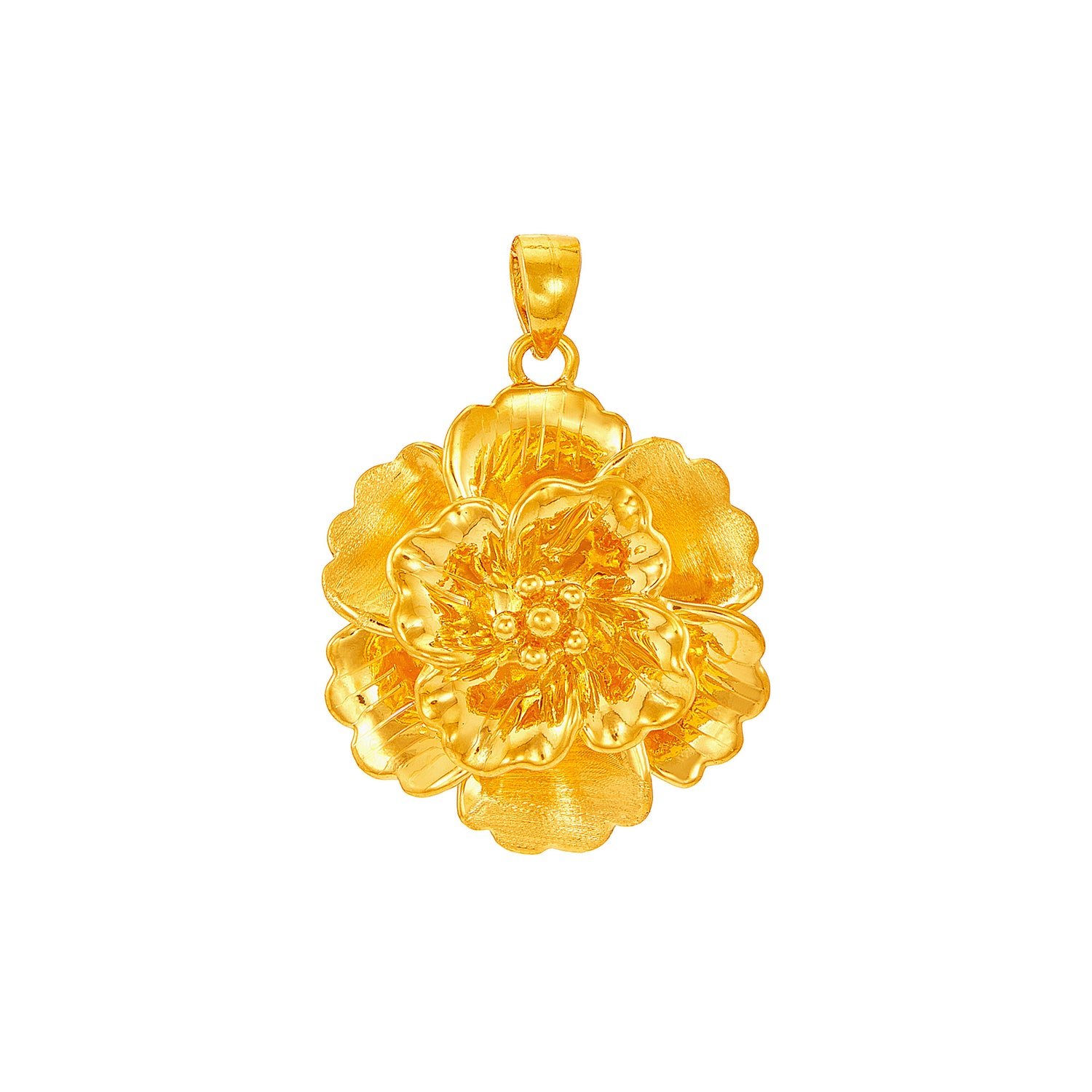 999/24K Yellow Gold Pendant WWGP910425(A)