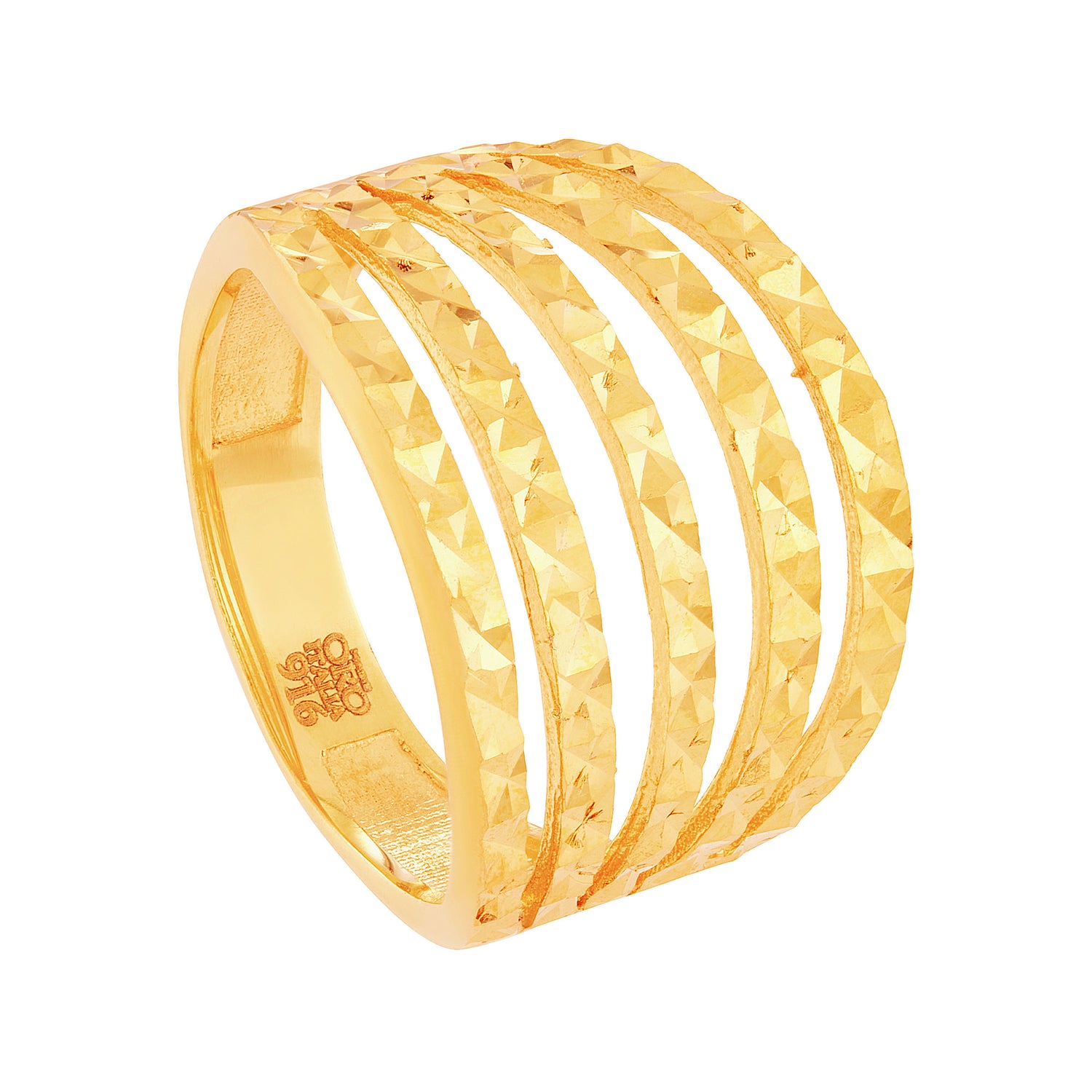 Oro Italia 916 Yellow Gold Ring GR56951024 (22K Gold)