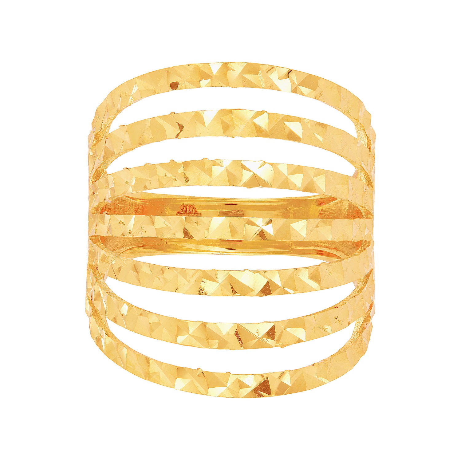Oro Italia 916 Yellow Gold Ring GR56971024 (22K Gold)