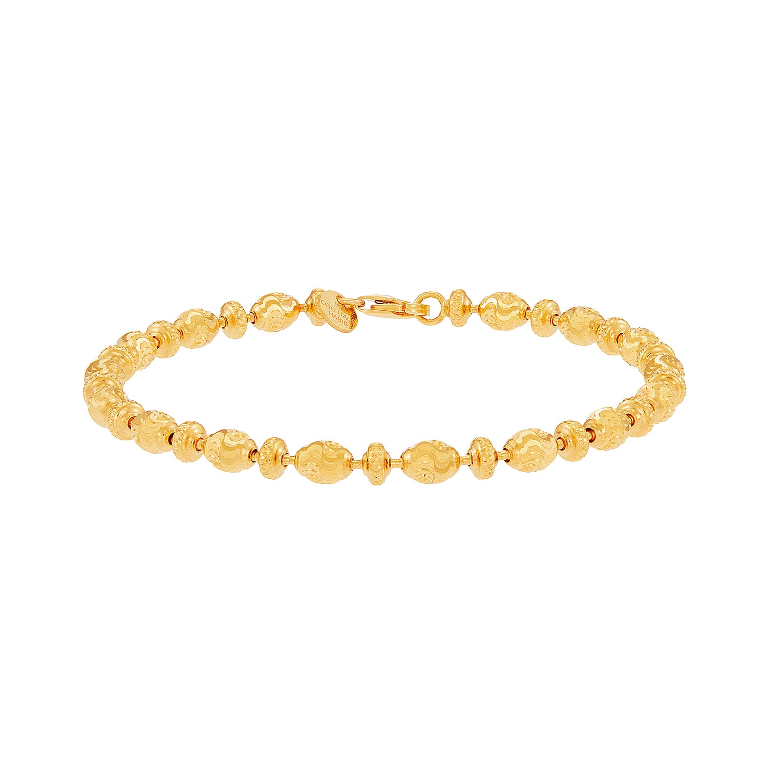 Oro Italia 916 Yellow Gold Bracelet GW53960625 (22K Gold)