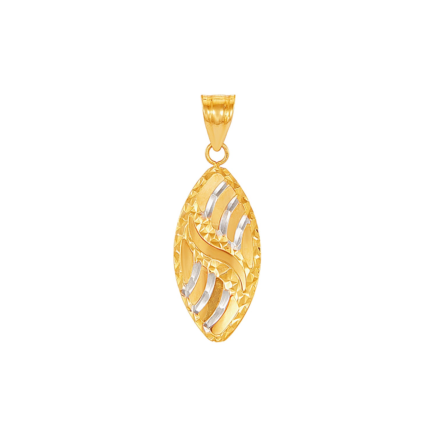 750/18K Yellow and White Gold Pendant GMT1410