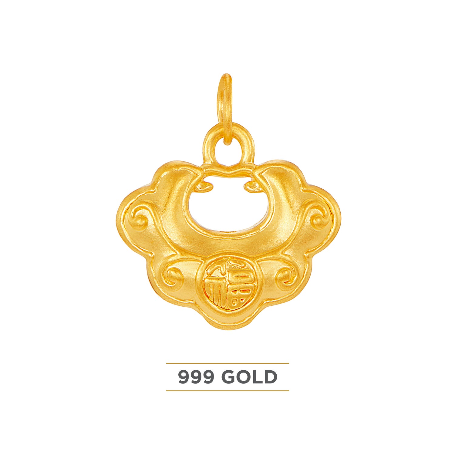 999/24K Yellow Gold Pendant 9GP01560625