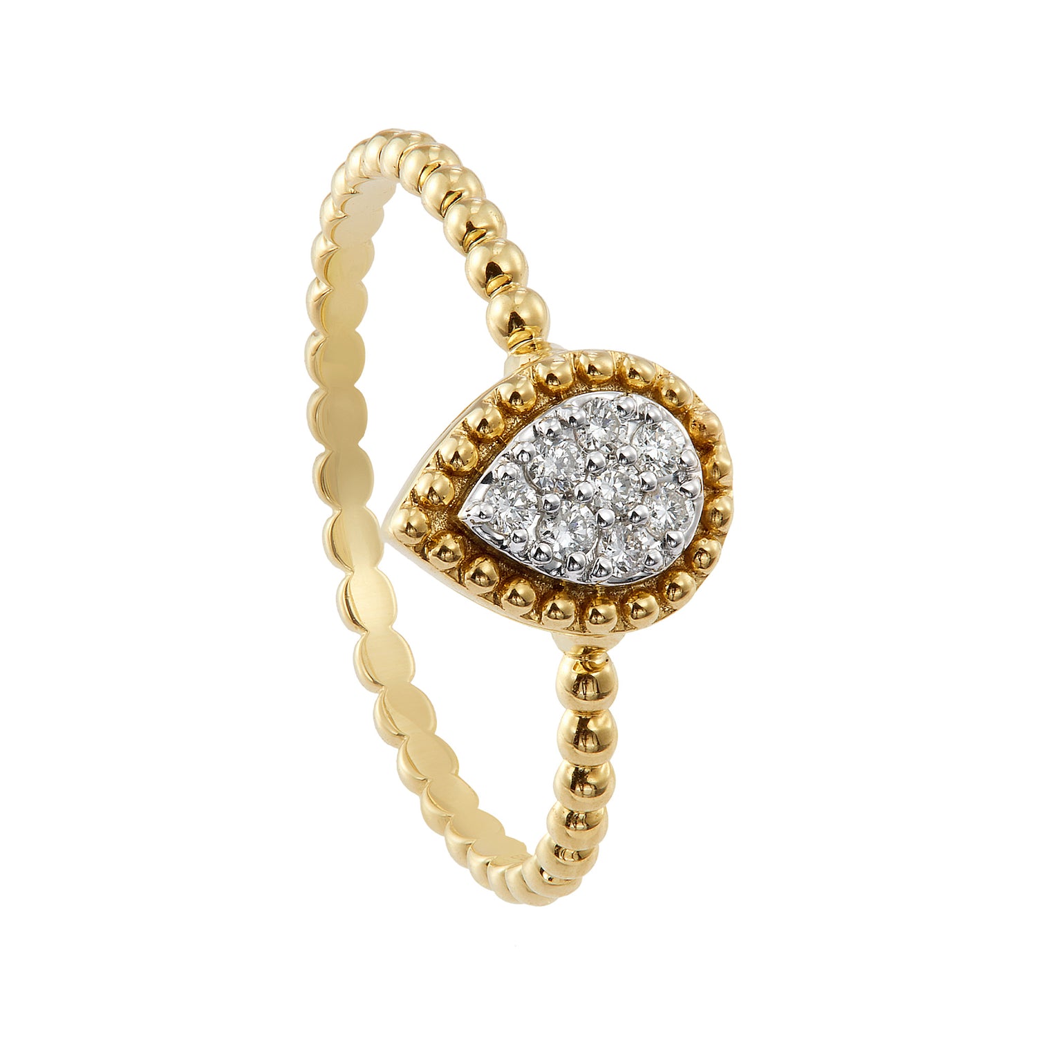 MYRA | Diamond Ring in 375/9K Yellow Gold 268560124