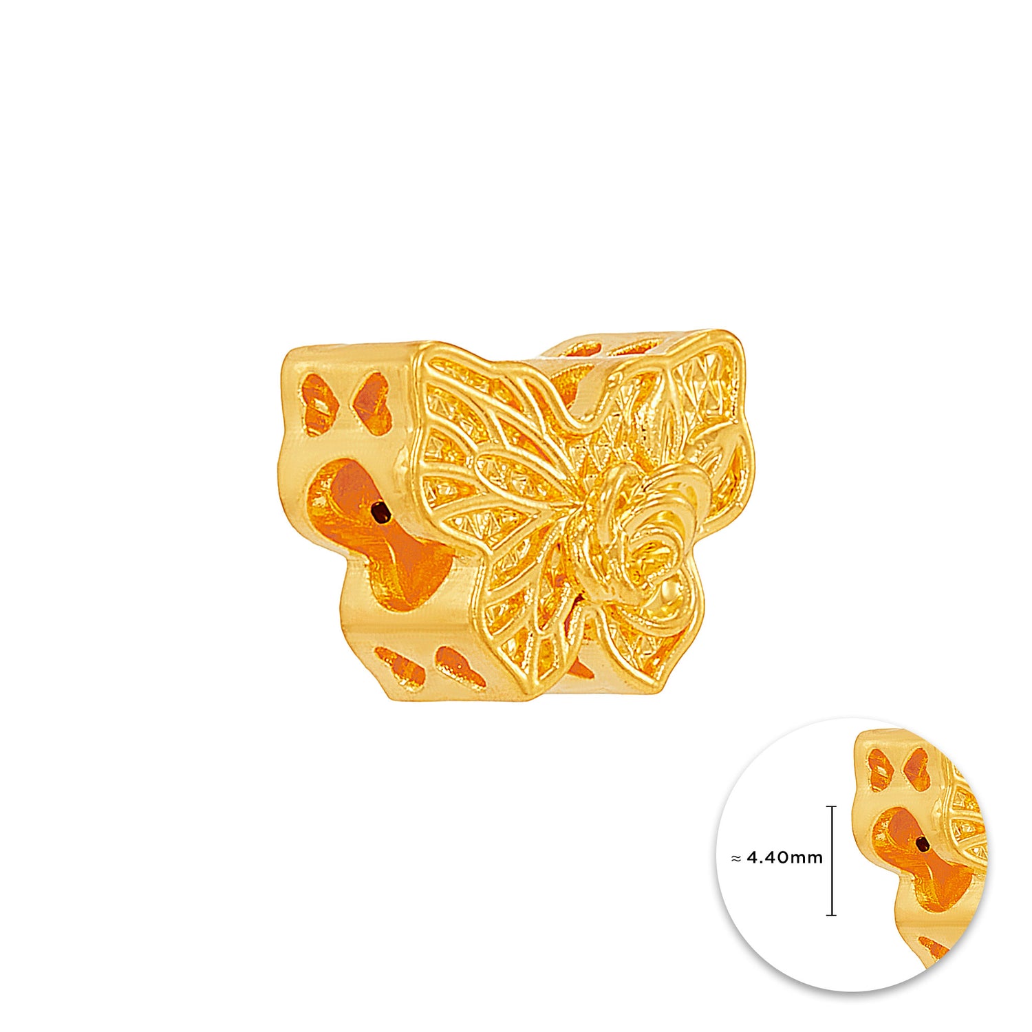916/22K Yellow Gold Charm 6800003Y