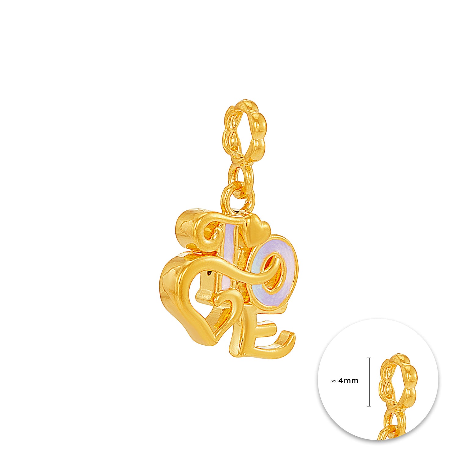 916/22K Yellow Gold Charm 6800006Y