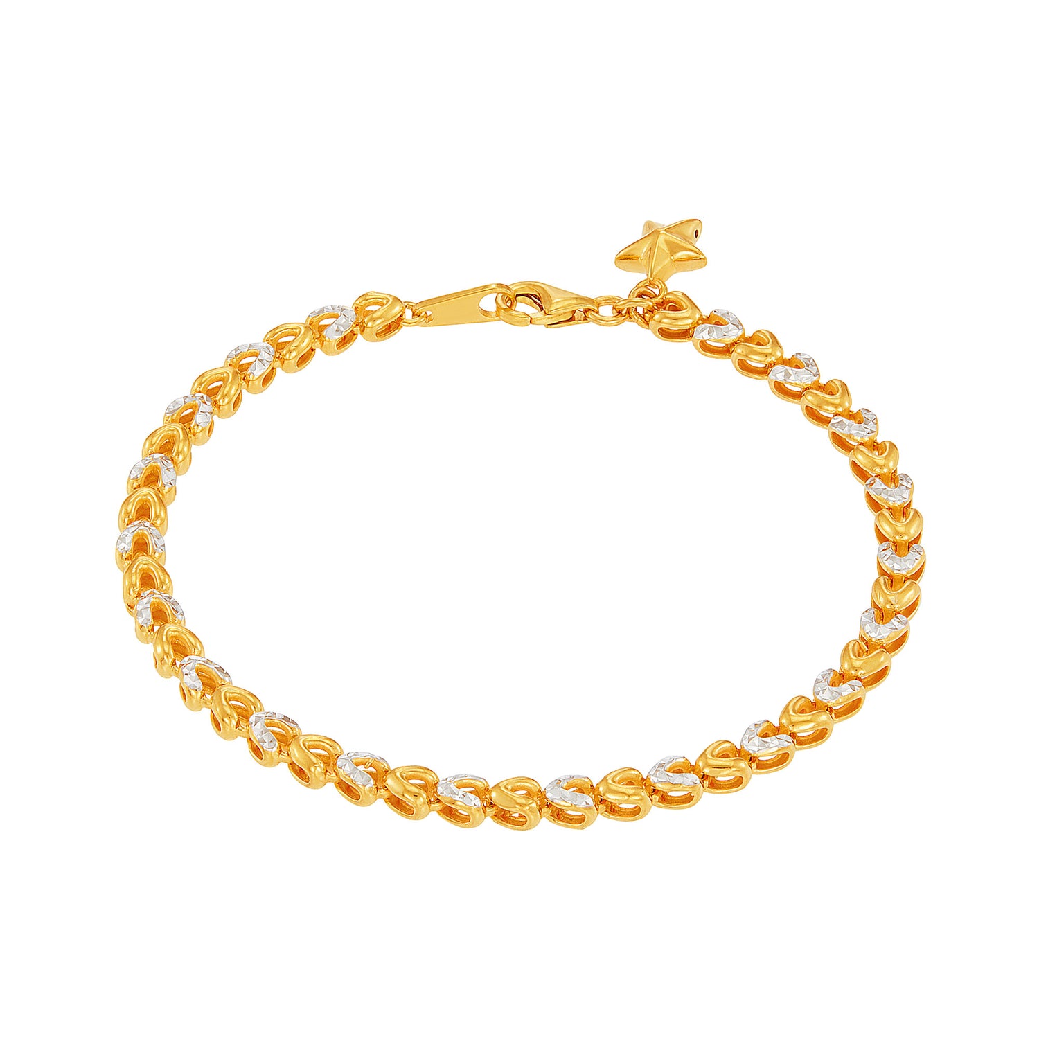 916/22K Yellow Gold Bracelet 6700003YWM