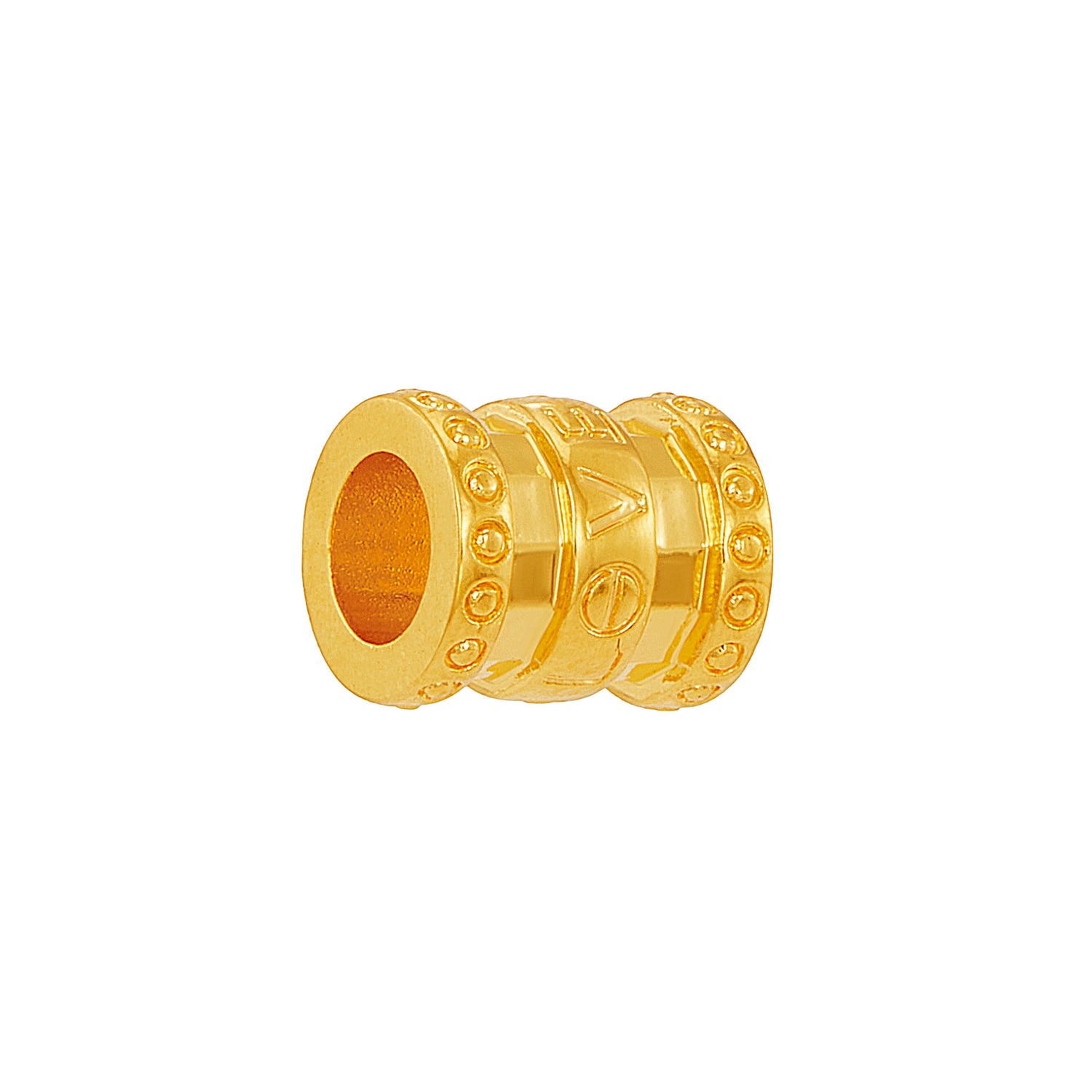 916/22K Yellow Gold Charm (Barrel) 6800015Y