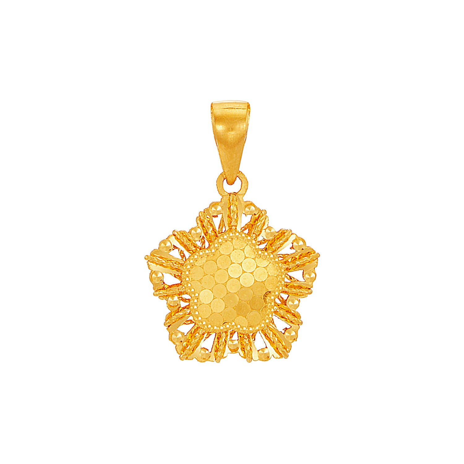 999/24K Yellow Gold Pendant 9GP01791225