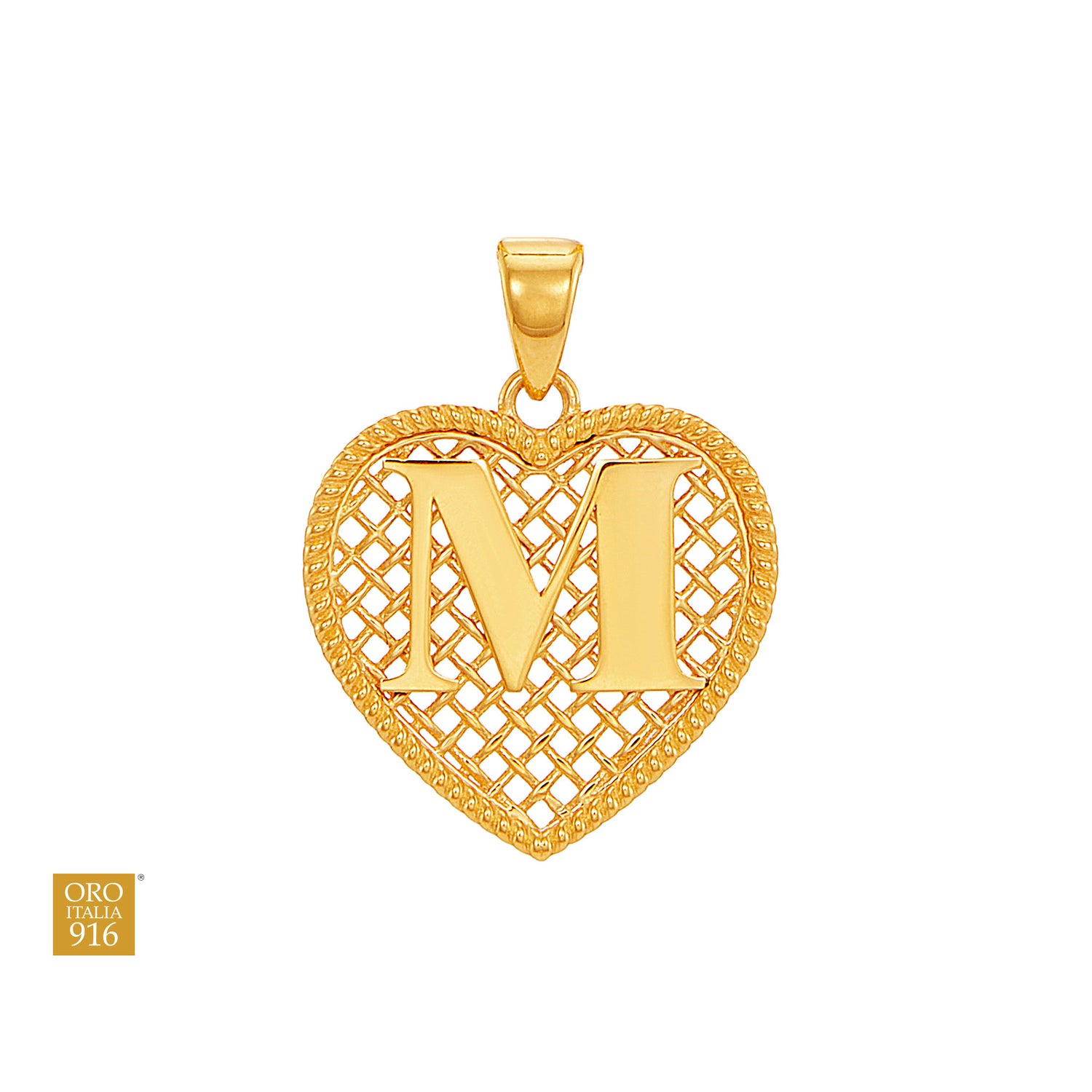 Oro Italia 916 Yellow Gold Pendant GP54180425(M) (22K Gold)