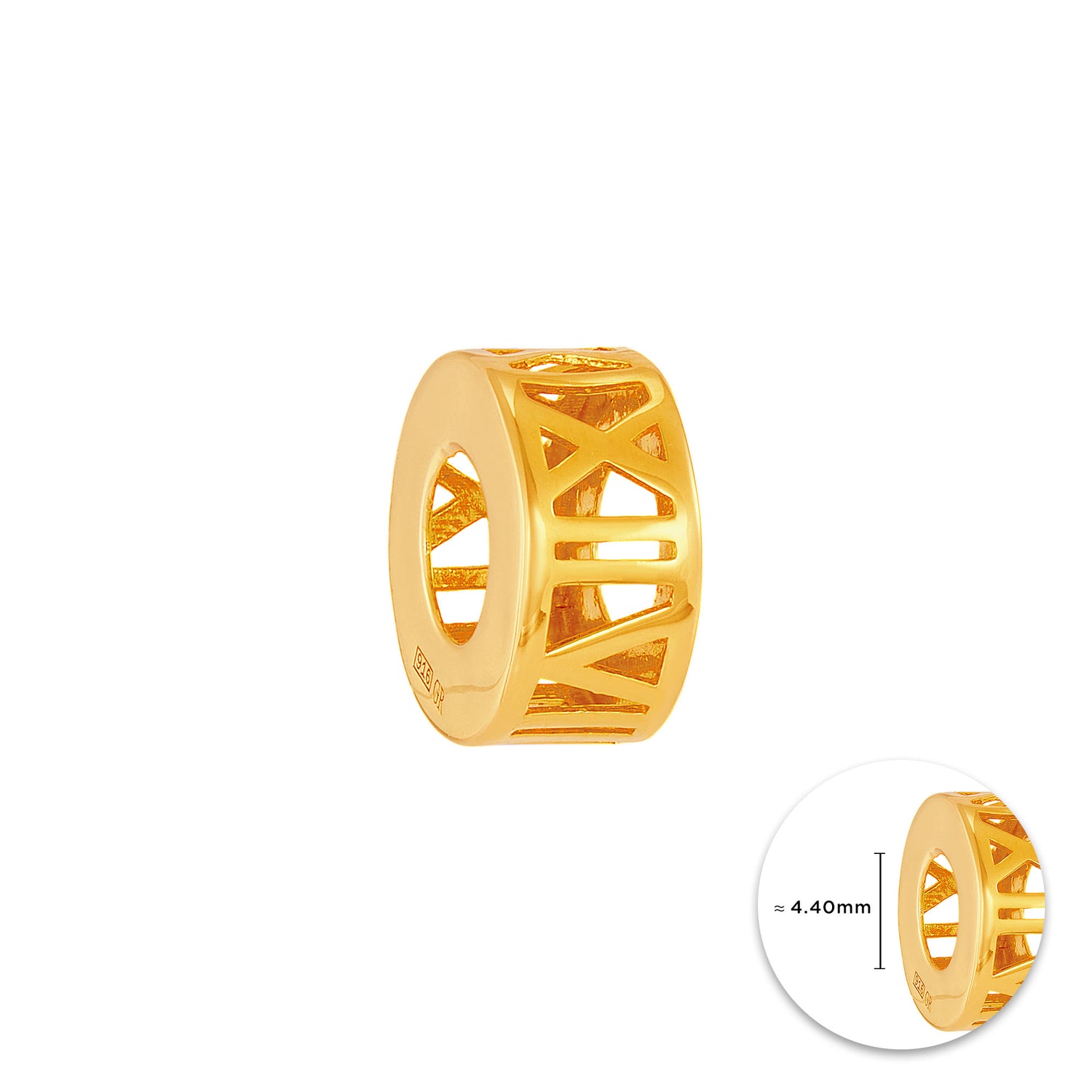 916/22K Yellow Gold Charm P12430125