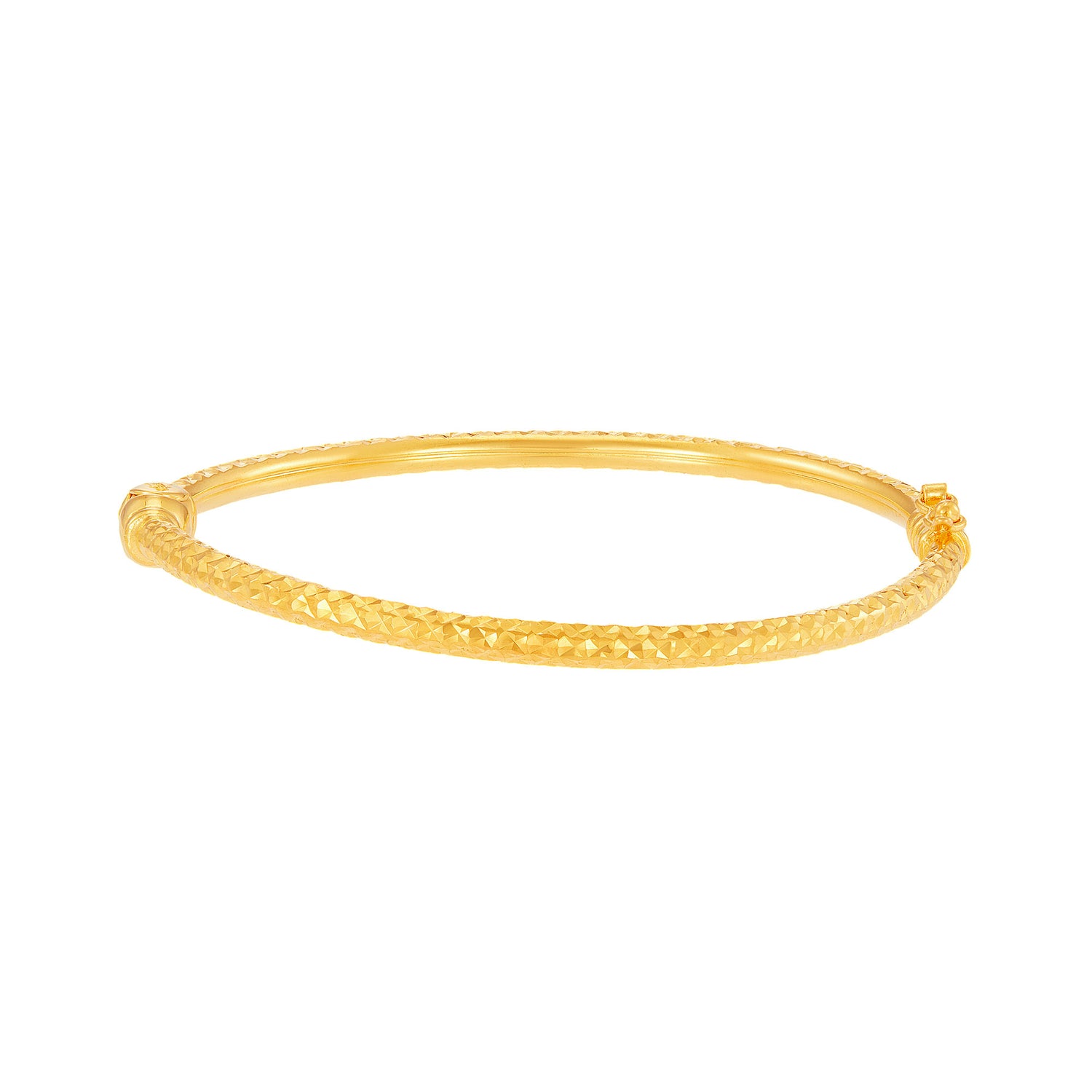 916/22K Yellow Gold Bangle BG-1621024(UL)