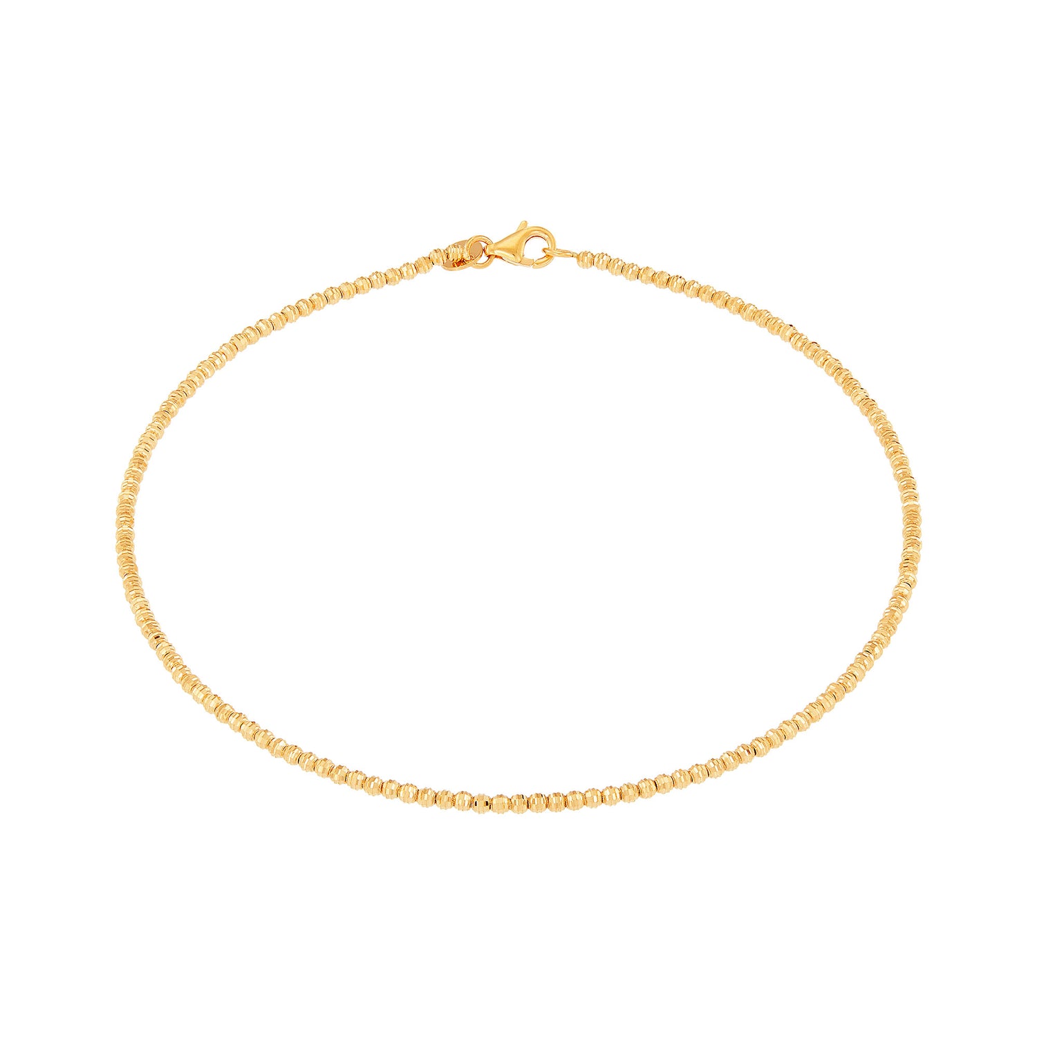 PICCOLO | Oro Italia 916 Yellow  Gold Anklet GA60311123 (22K Gold)