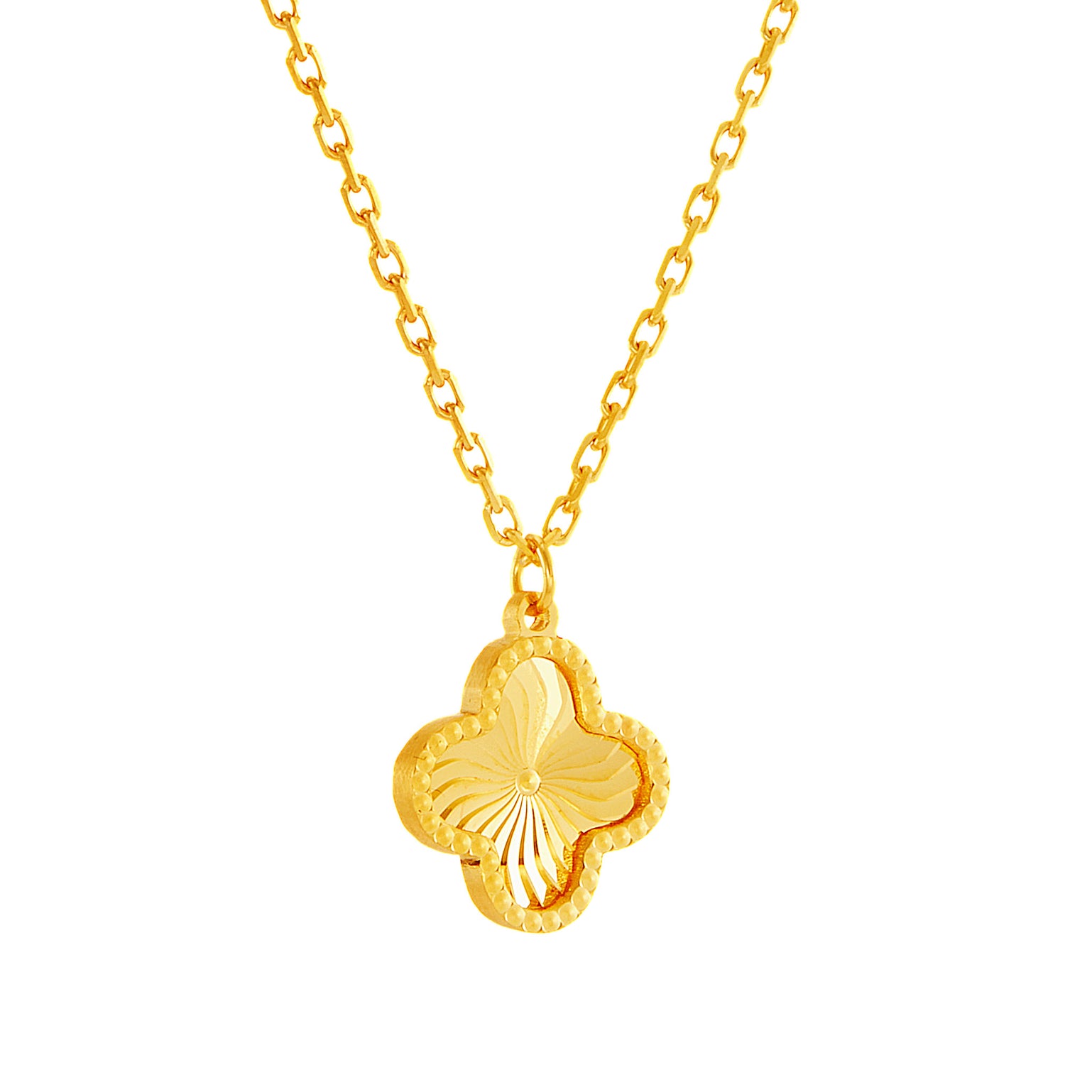 916/22K Yellow Gold Necklace KT42710325