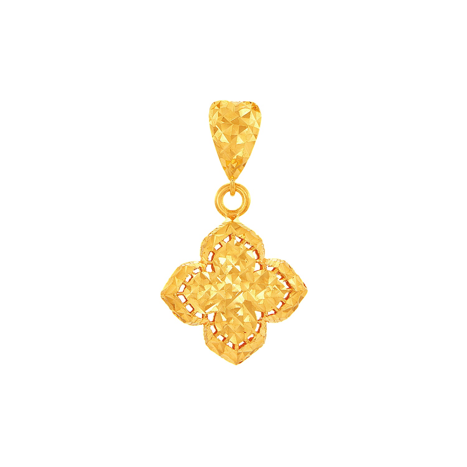 916/22K Yellow Gold Pendant AP319