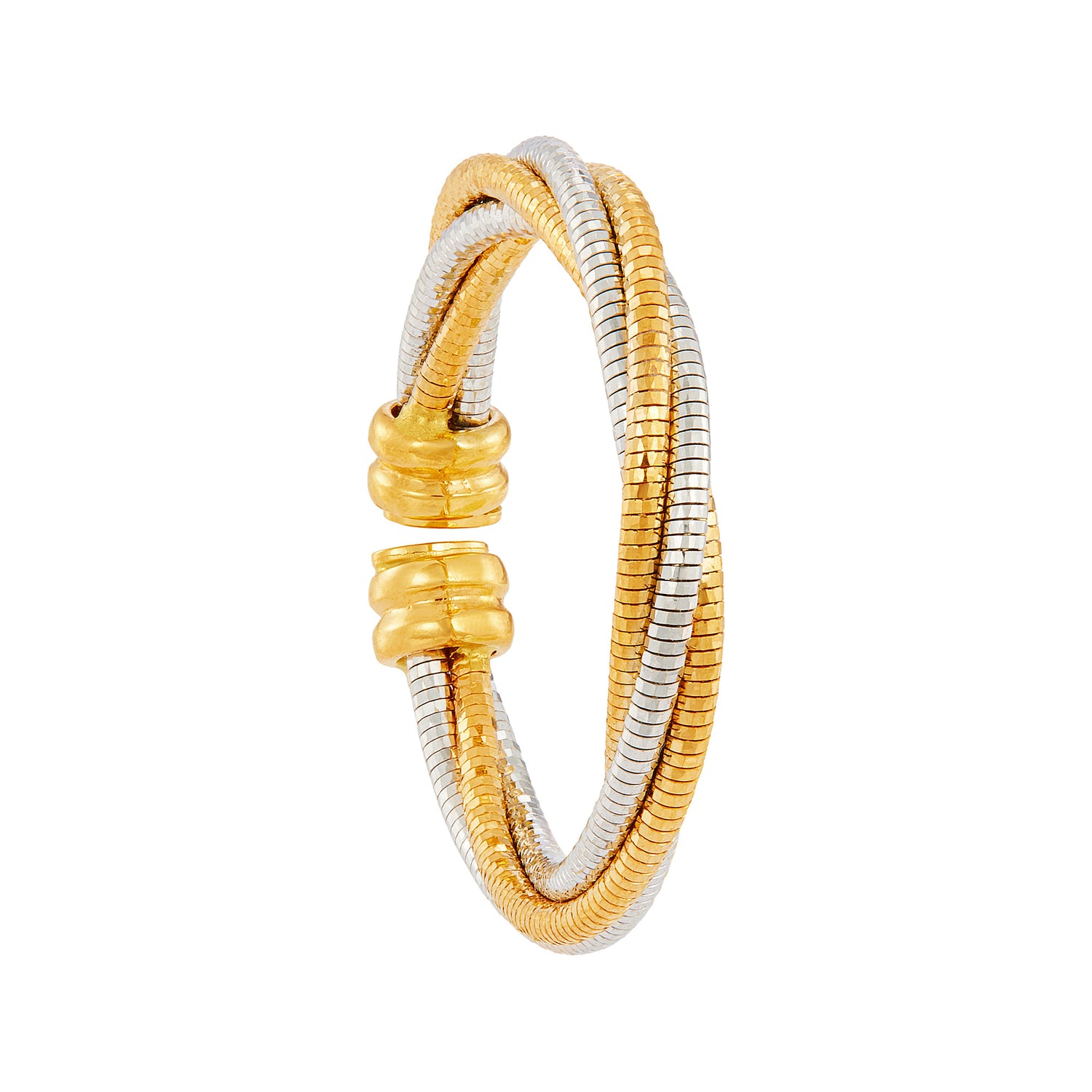 CAVO | Oro Italia 916 Yellow and White Gold Ring GR57440325(4YW)-BI (22K Gold)