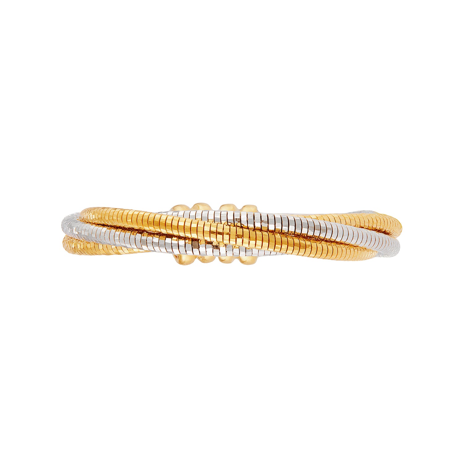 CAVO | Oro Italia 916 Yellow and White Gold Ring GR57440325(4YW)-BI (22K Gold)