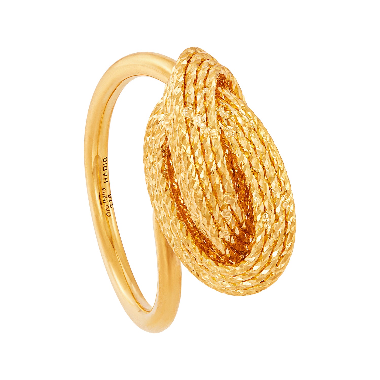 EMMA | Oro Italia 916 Yellow Gold Ring GR58500425 (22K Gold)