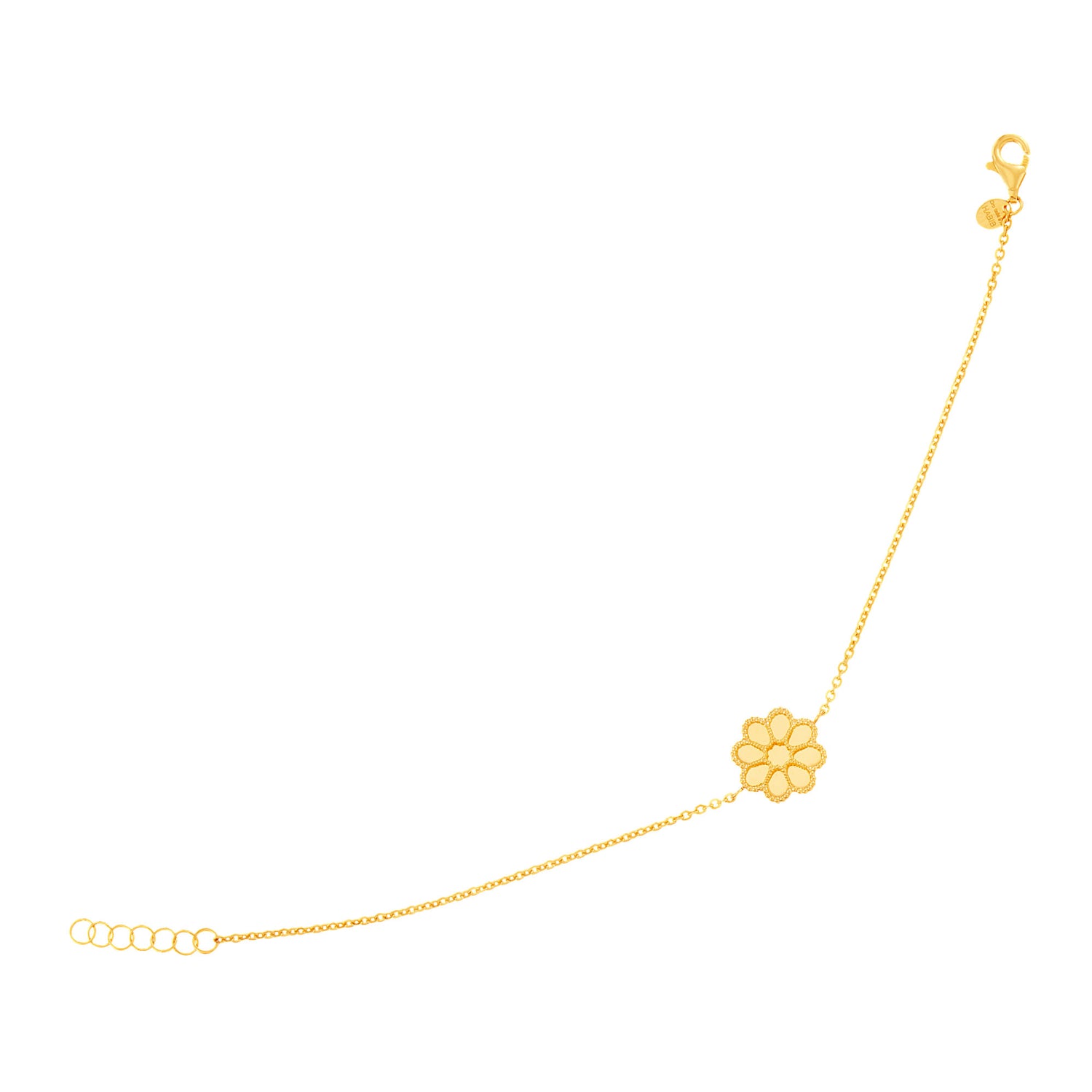Oro Italia 916 Yellow Gold Bracelet GW53080325 (22K Gold)