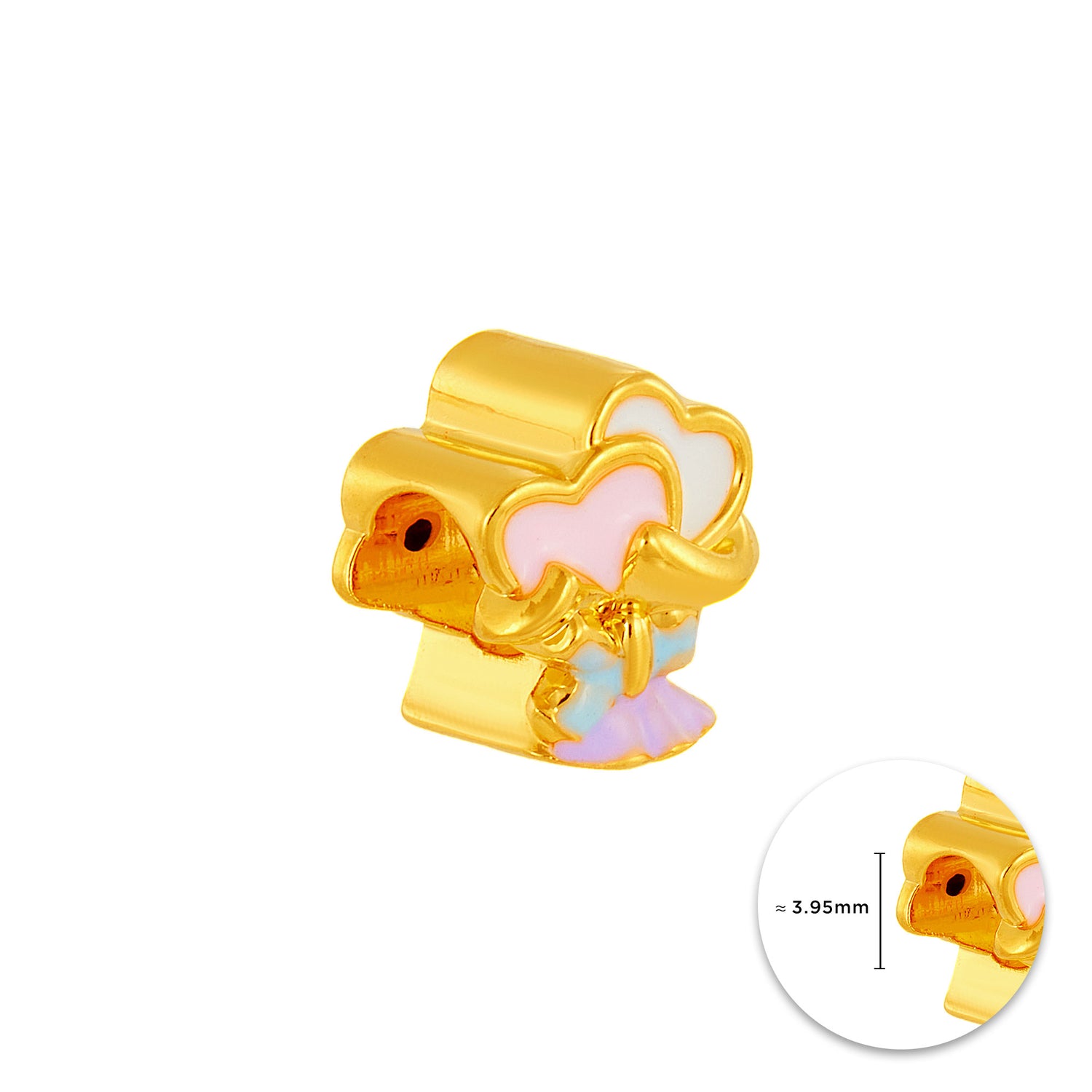 916/22K Yellow Gold  Charm WWGZZT0425(22)