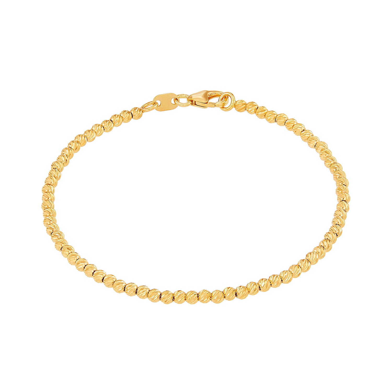 Oro Italia 916 Yellow and White Gold Bracelet GW53830525 (22K Gold)