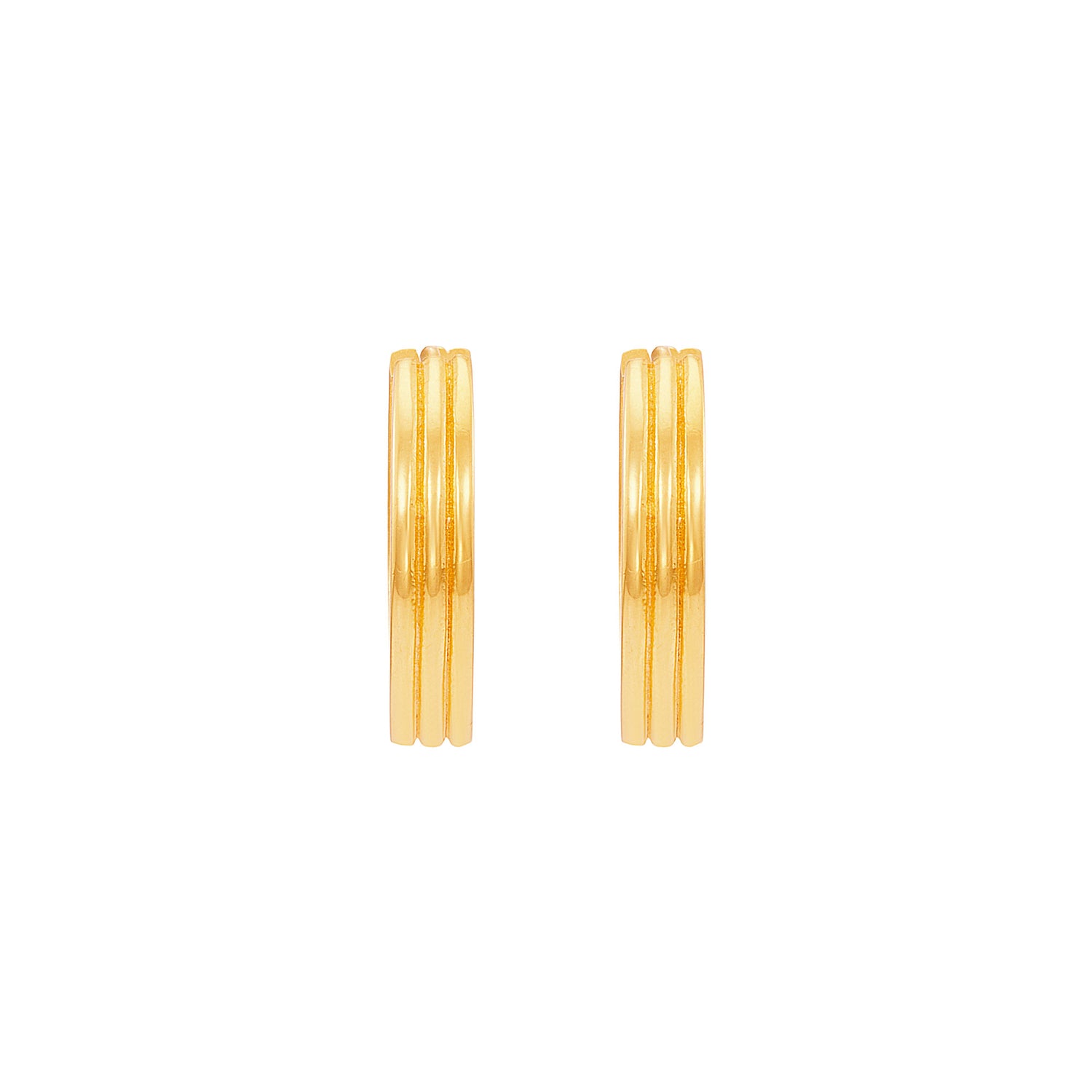 Oro Italia 916 Yellow Gold Earrings GE76271224 (22K Gold)