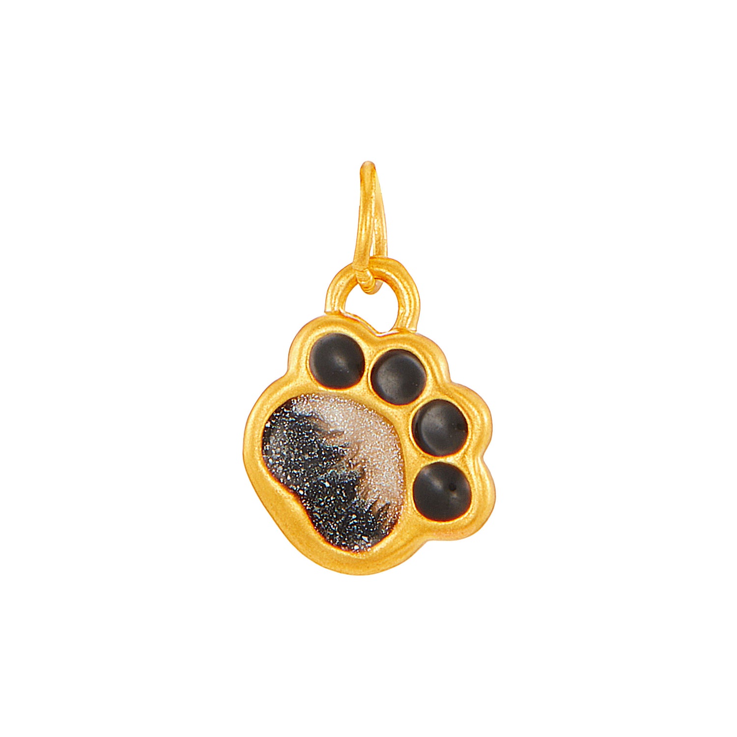 999/24K Yellow Gold Pendant (Paw) 9GP012