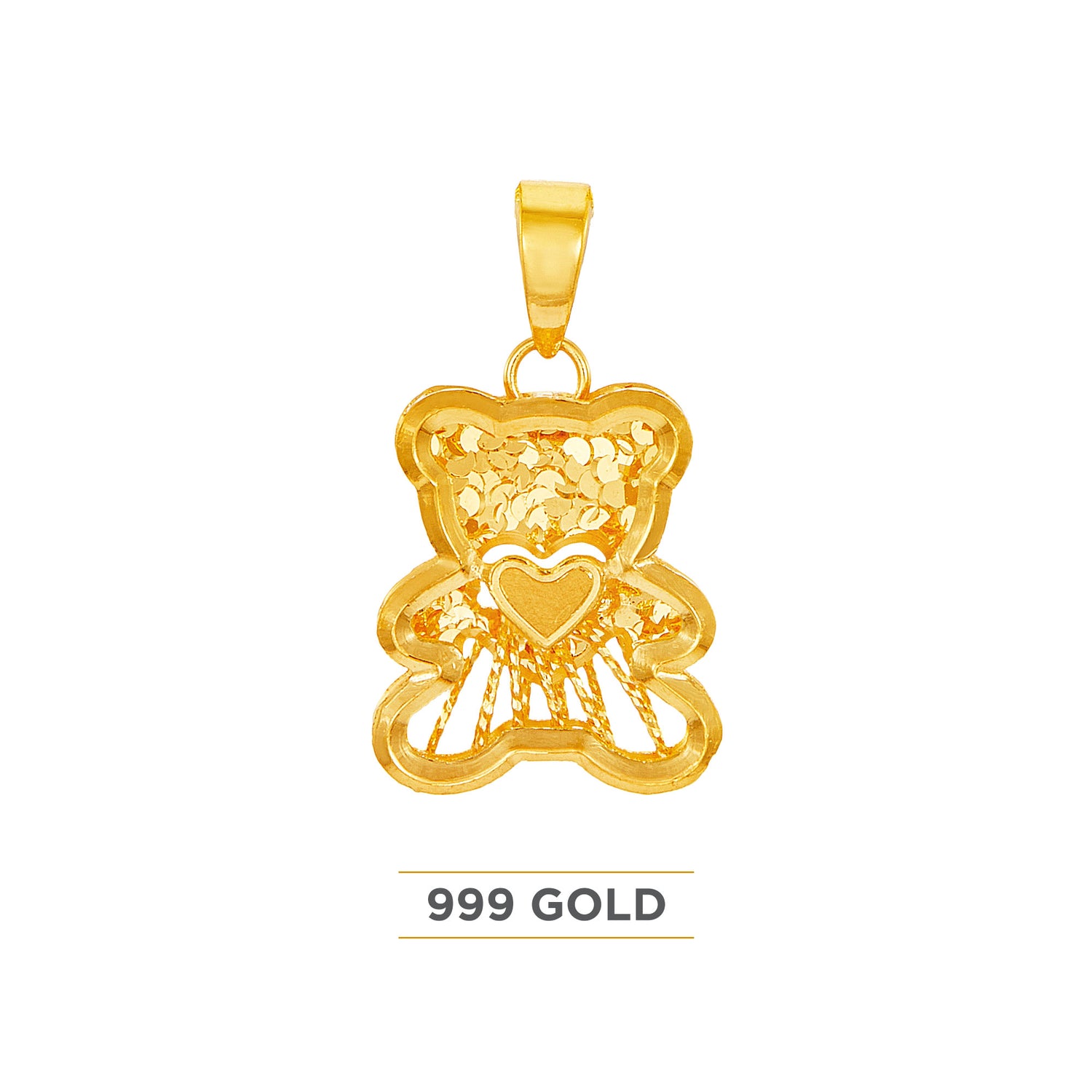 999/24K Yellow Gold Pendant 9GP00091024