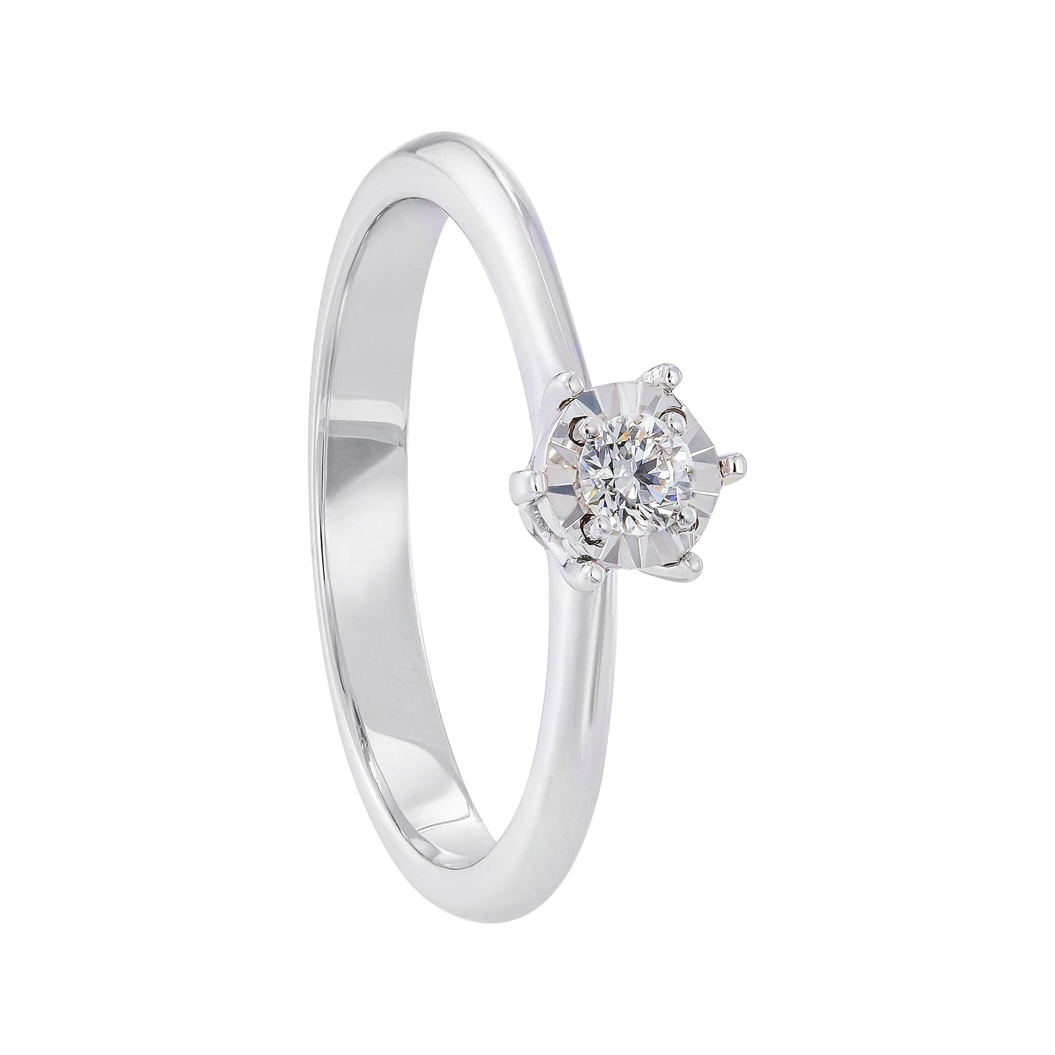 Diamond Ring in 750/18K White Gold 270080824