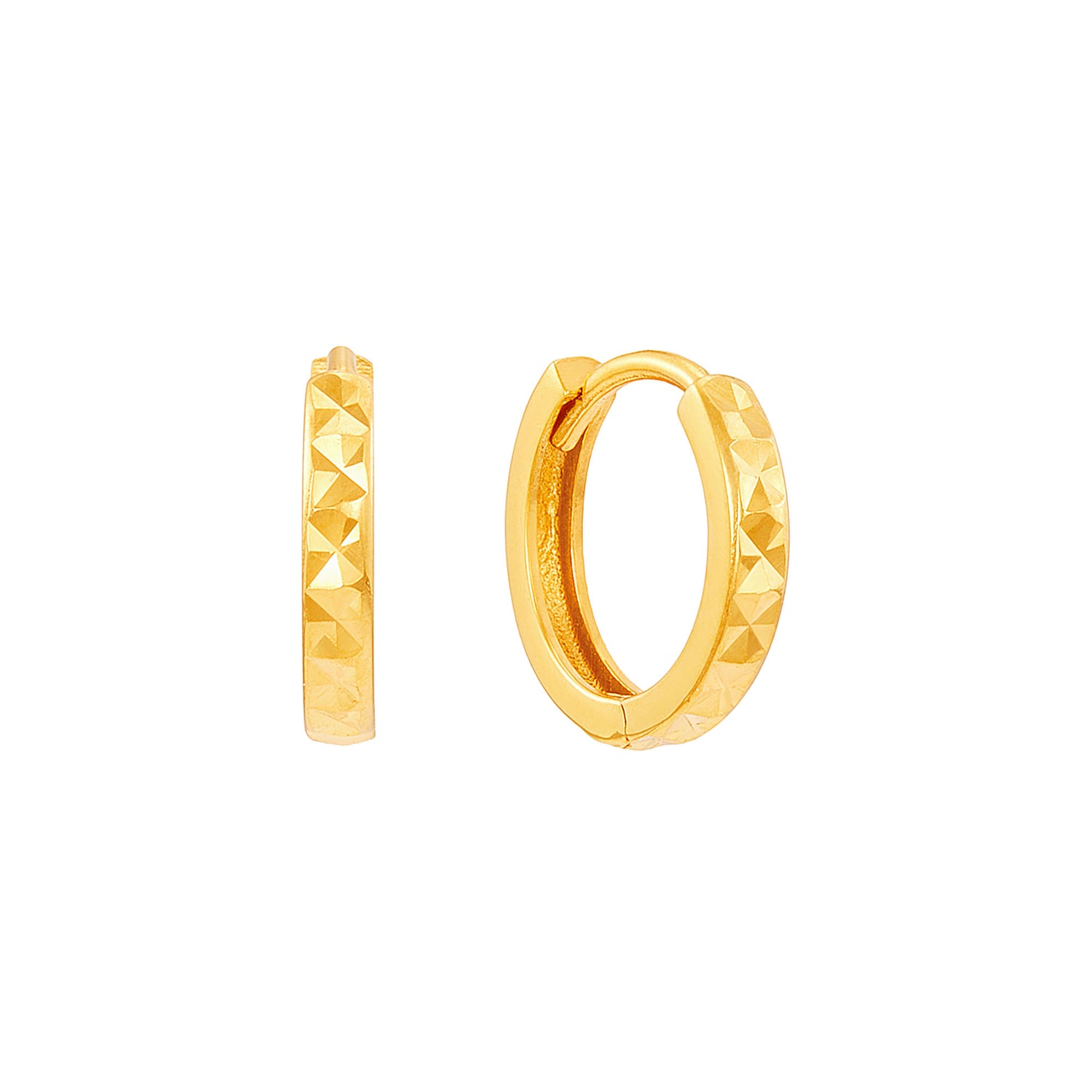 Oro Italia 916 Yellow Gold Earrings GE76311224 (22K Gold)