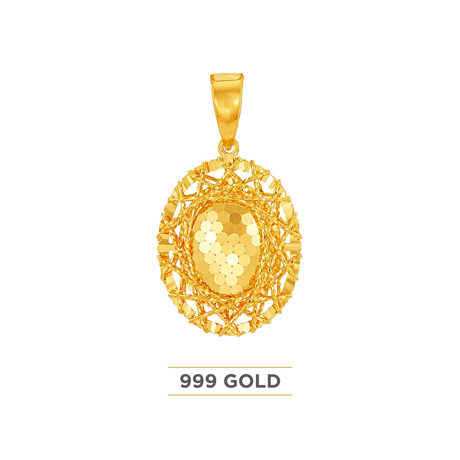999/24K Yellow Gold Pendant 9GP00970425