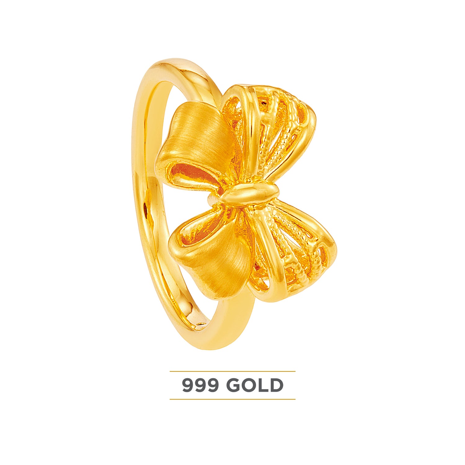 999/24K Yellow Gold Ring 9GR01150625
