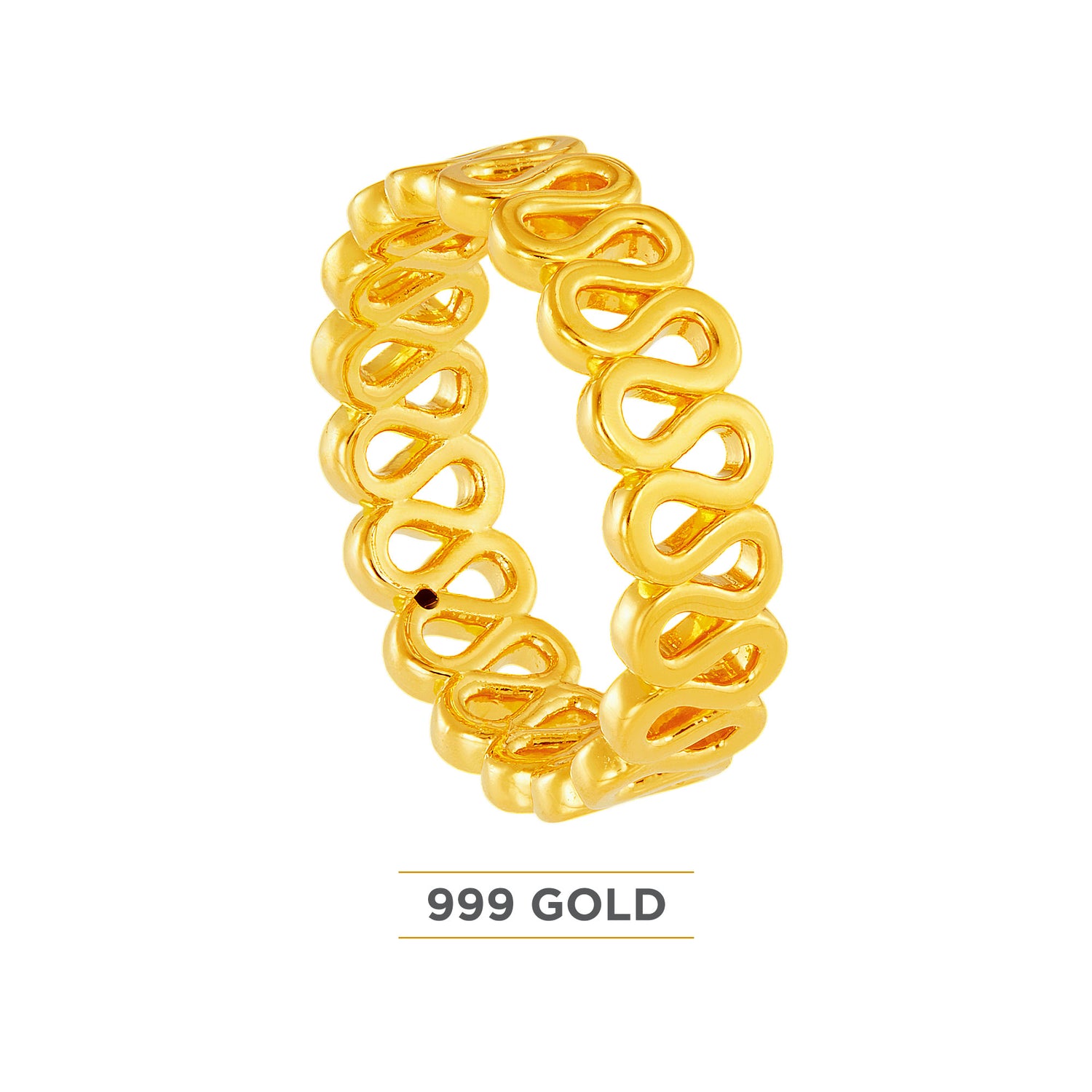 999/24K Yellow Gold Ring 9GR00740225