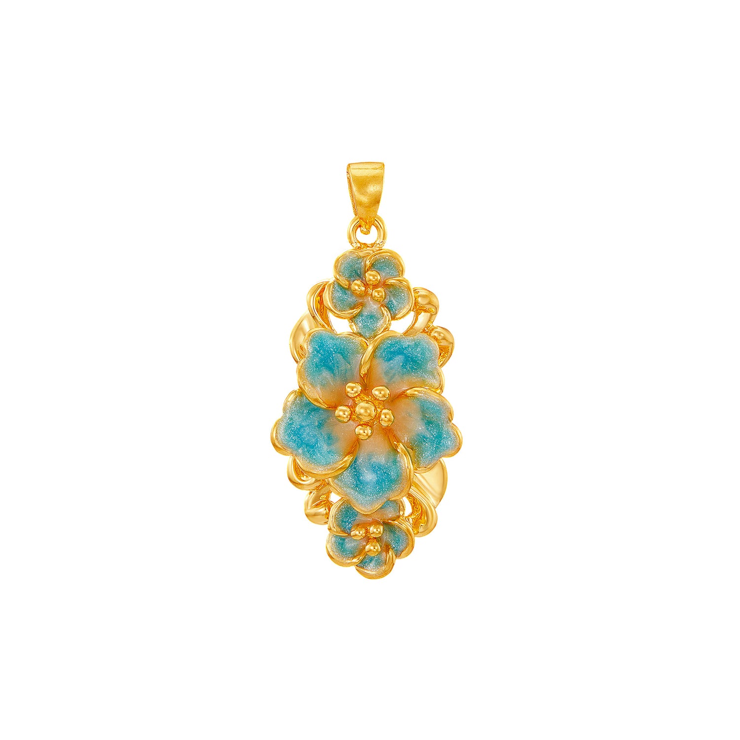 999/24K Yellow Gold Pendant 9GP00800125