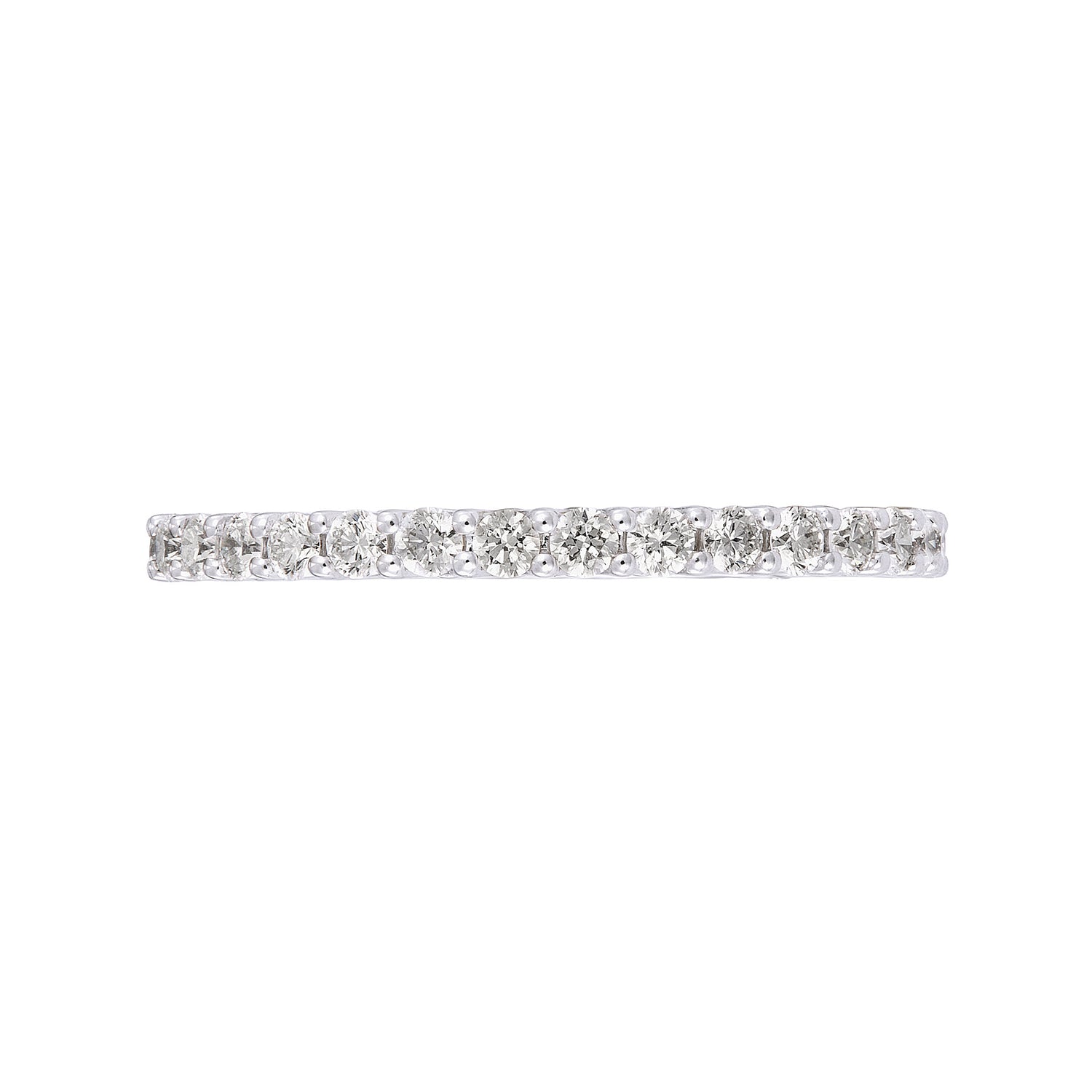 Diamond Ring in 750/18K White Gold 271041124-0.03