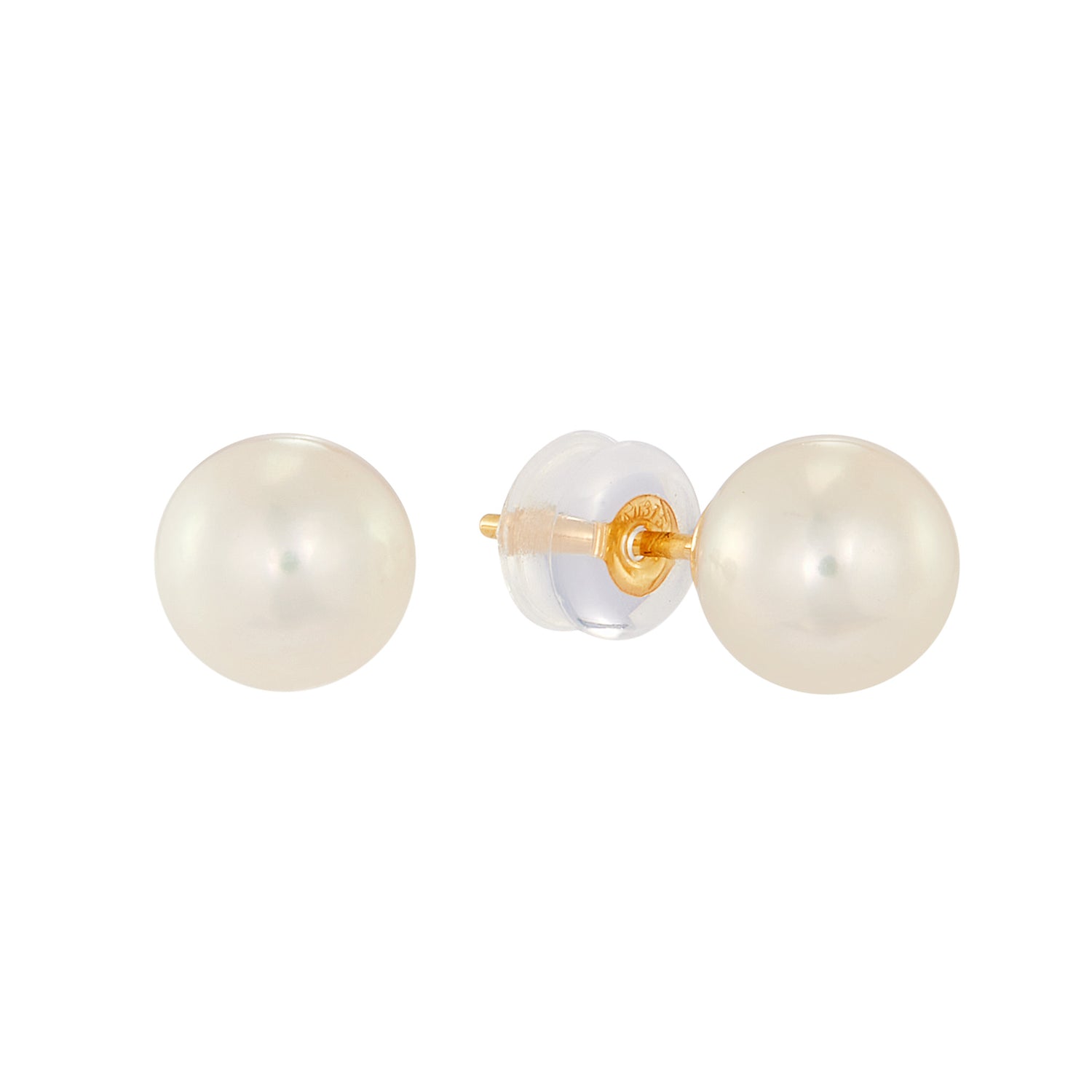Freshwater Pearl Earrings in 375/9K Gold BE61564