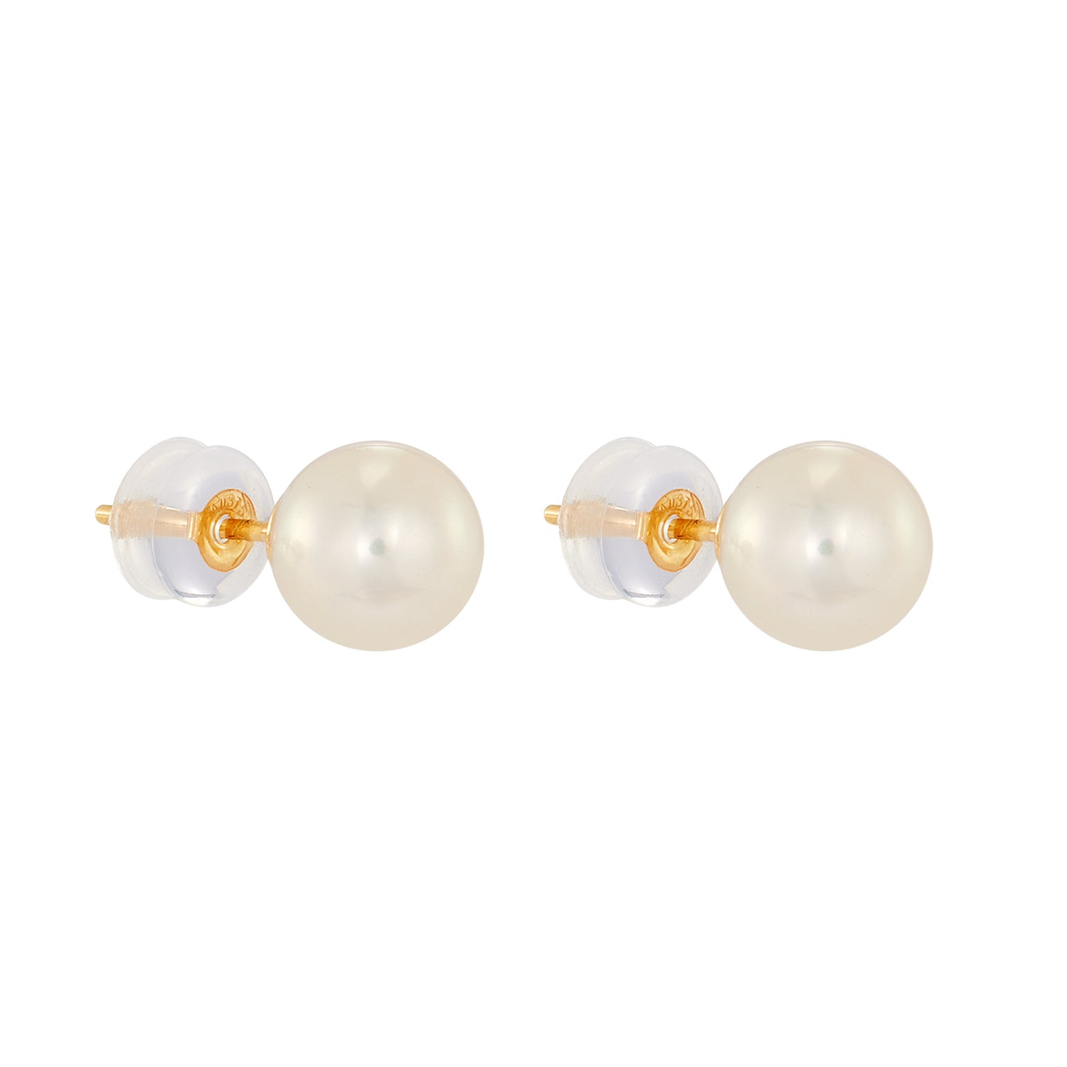 Freshwater Pearl Earrings in 375/9K Gold BE61564