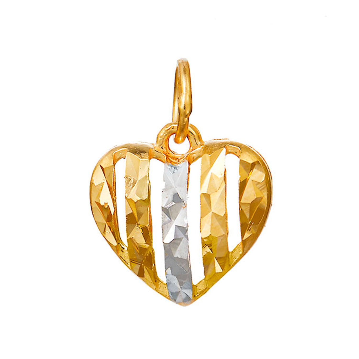 916/22K Yellow and White Gold Pendant P0ABE1020