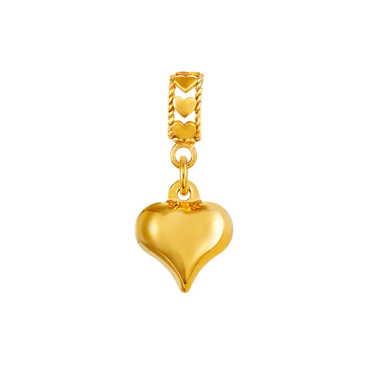 Oro Italia 916/22K Yellow Gold Charm GCM90031020 (22K Gold)