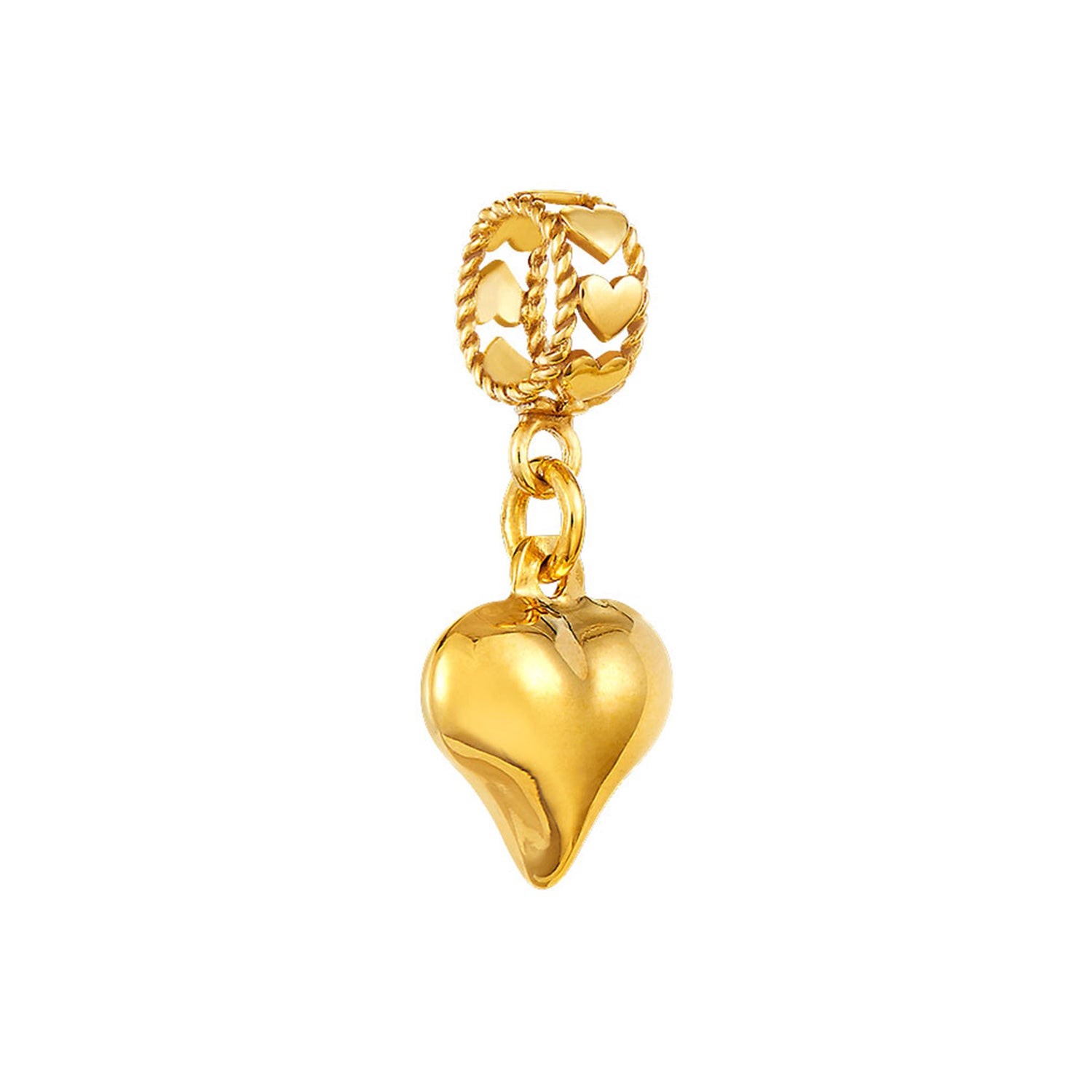Oro Italia 916/22K Yellow Gold Charm GCM90031020 (22K Gold)