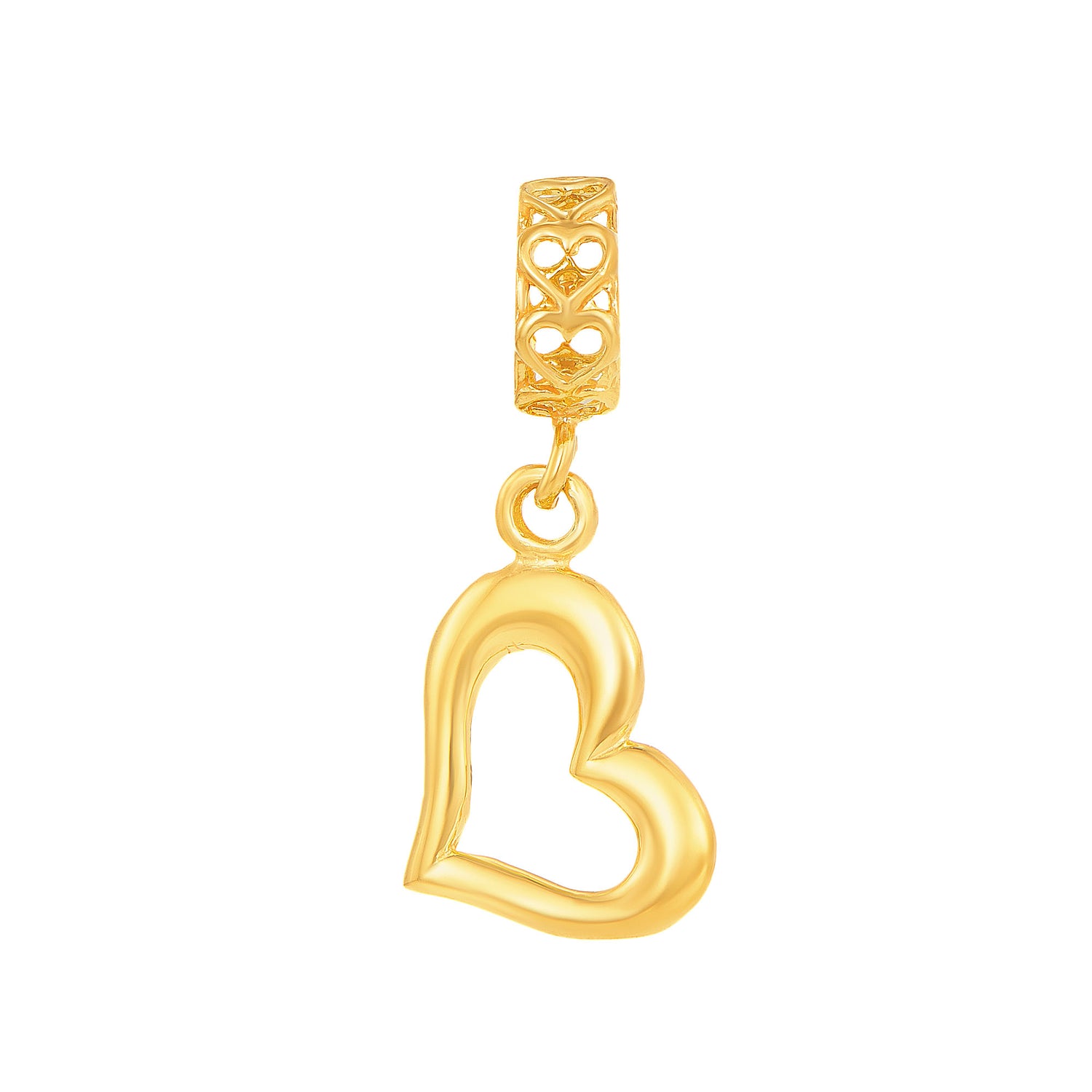 916/22K Yellow Gold Charm C240121