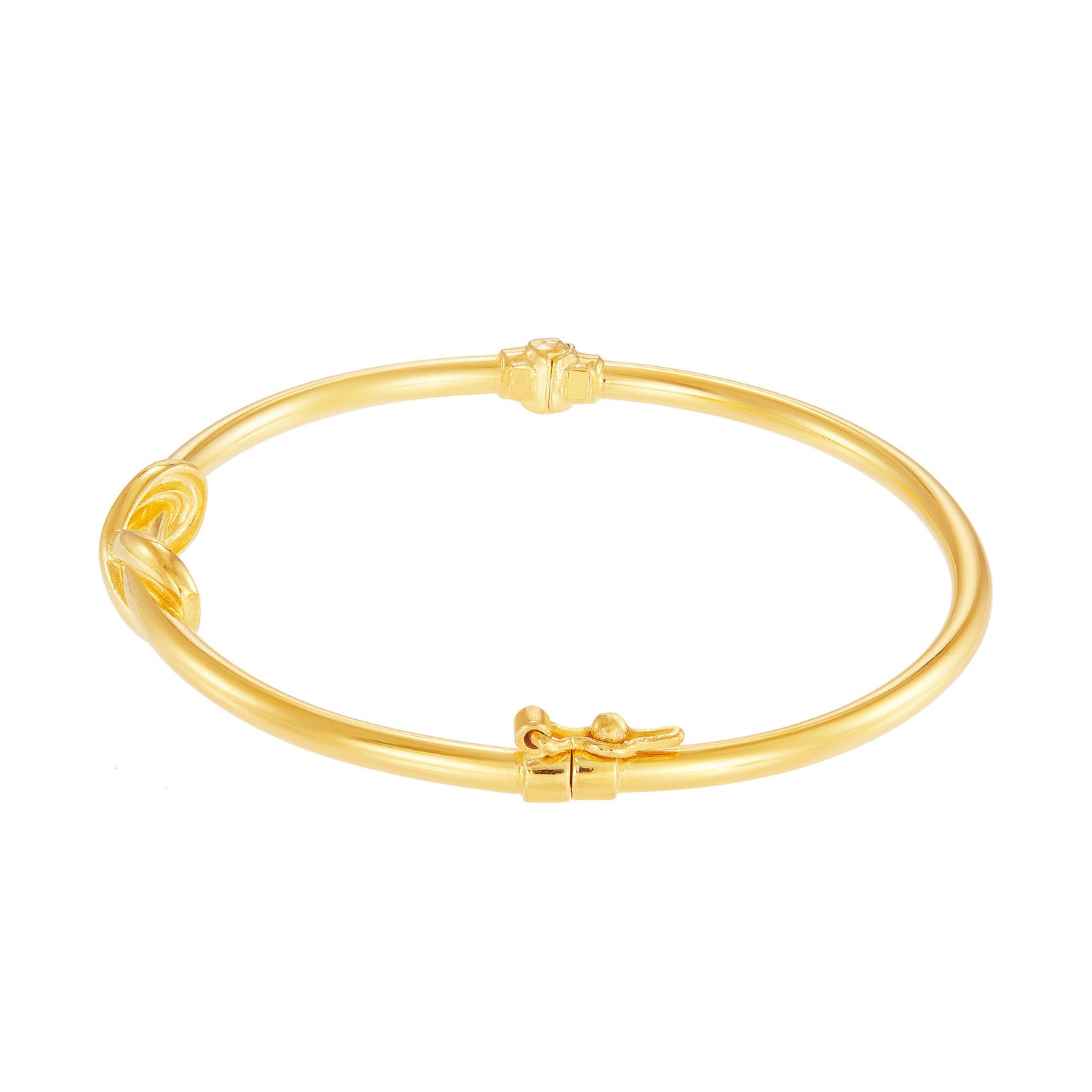 916/22K Yellow Gold Bangle BK16120322