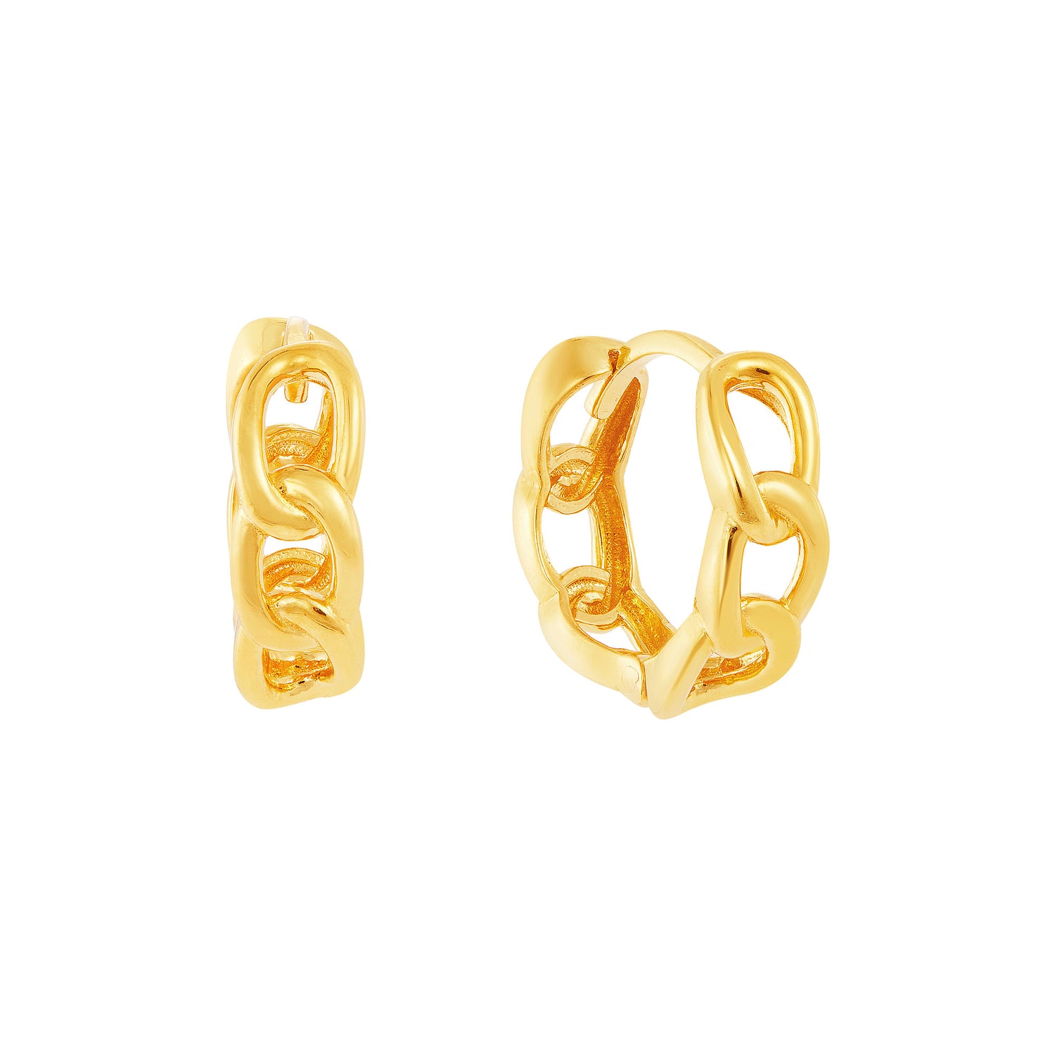 Oro Italia 916 Yellow Gold Earrings GE73350922 (22K Gold)