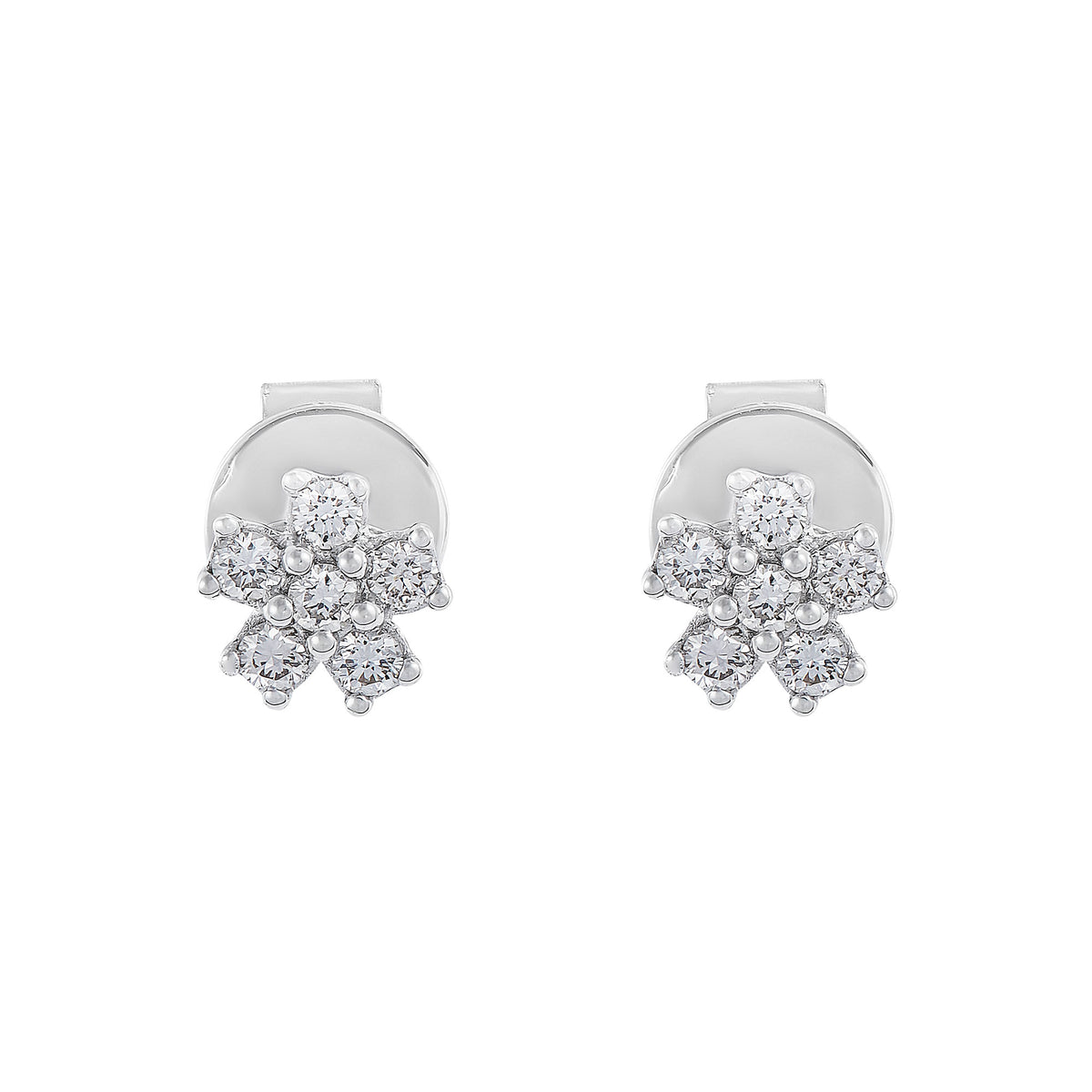 Diamond Earrings in 375/9K White Gold 265491222(E)