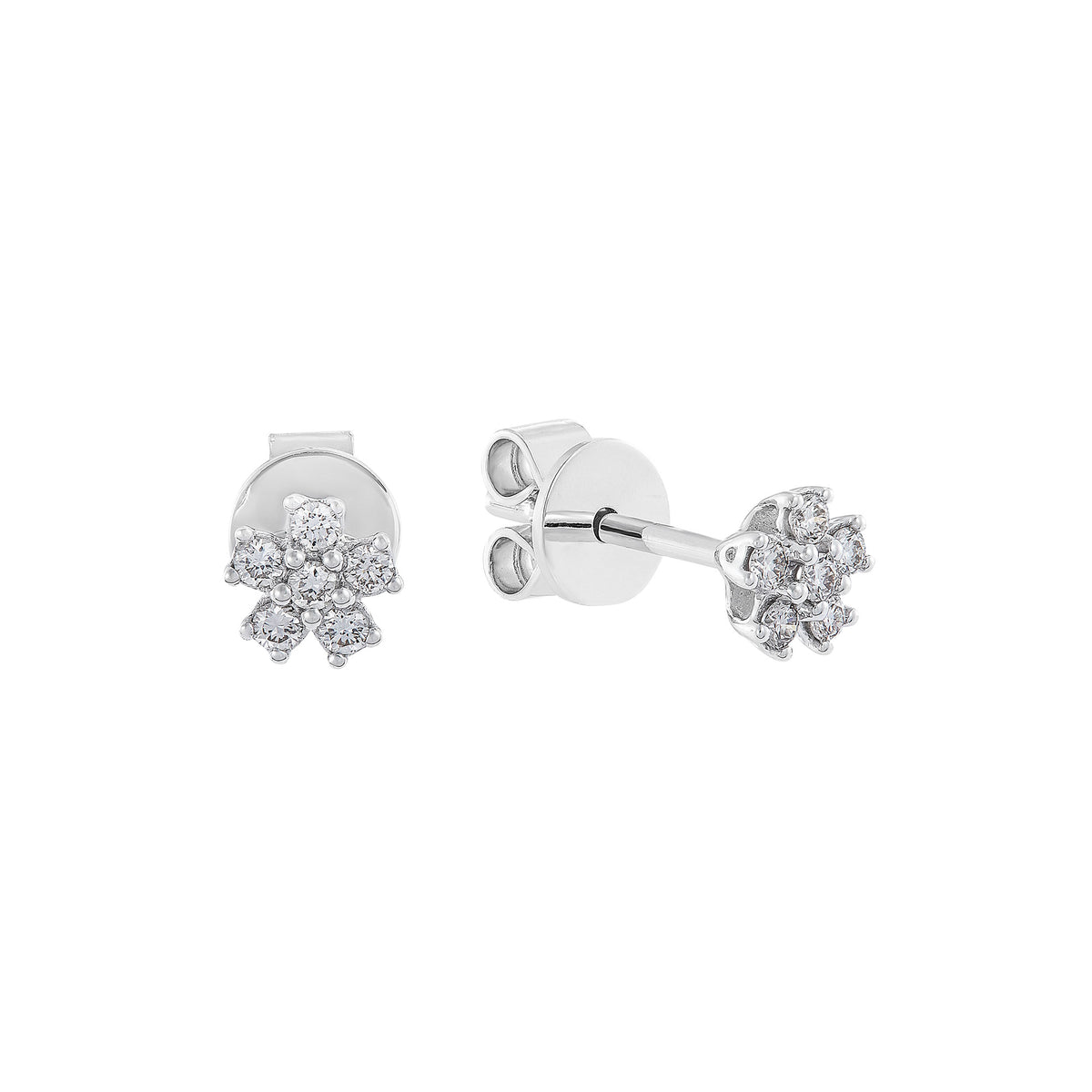 Diamond Earrings in 375/9K White Gold 265491222(E)