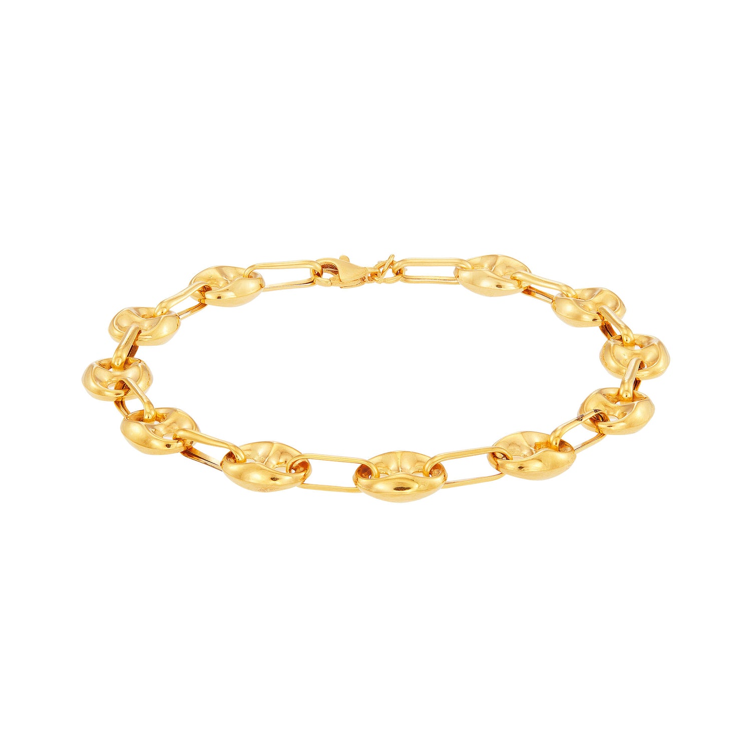 Oro Italia 916/22K Yellow Gold Bracelet GW42090123 (22K Gold)