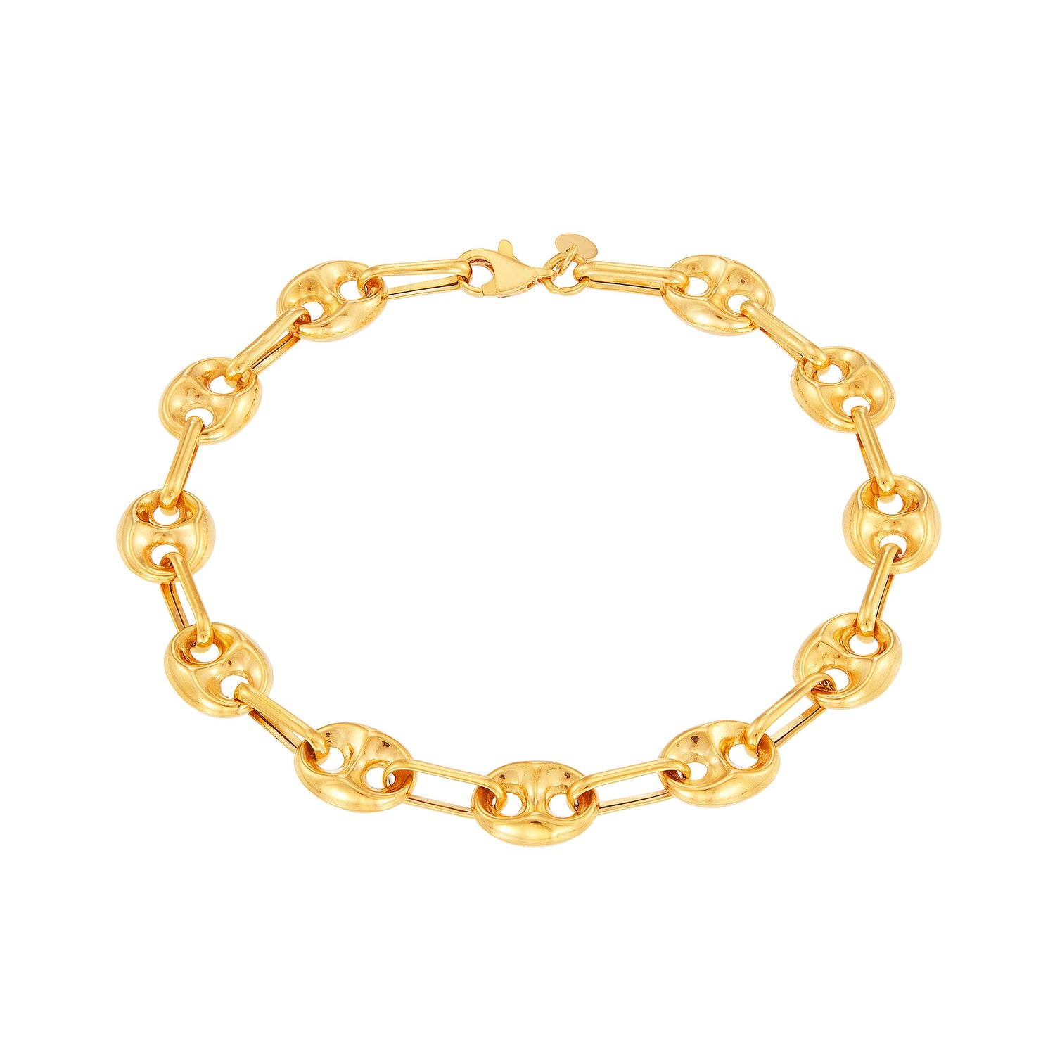 Oro Italia 916/22K Yellow Gold Bracelet GW42090123 (22K Gold)