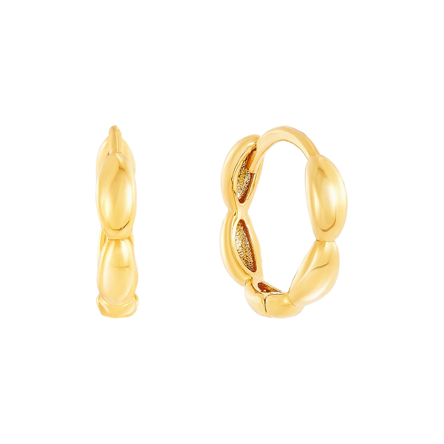 Oro Italia 916 Yellow Gold Earrings GE73920323 (22K Gold)