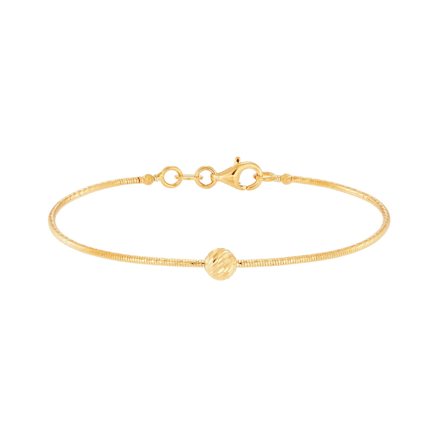 Oro Italia 916 Yellow Gold Bangle GB86000423 (22K Gold)