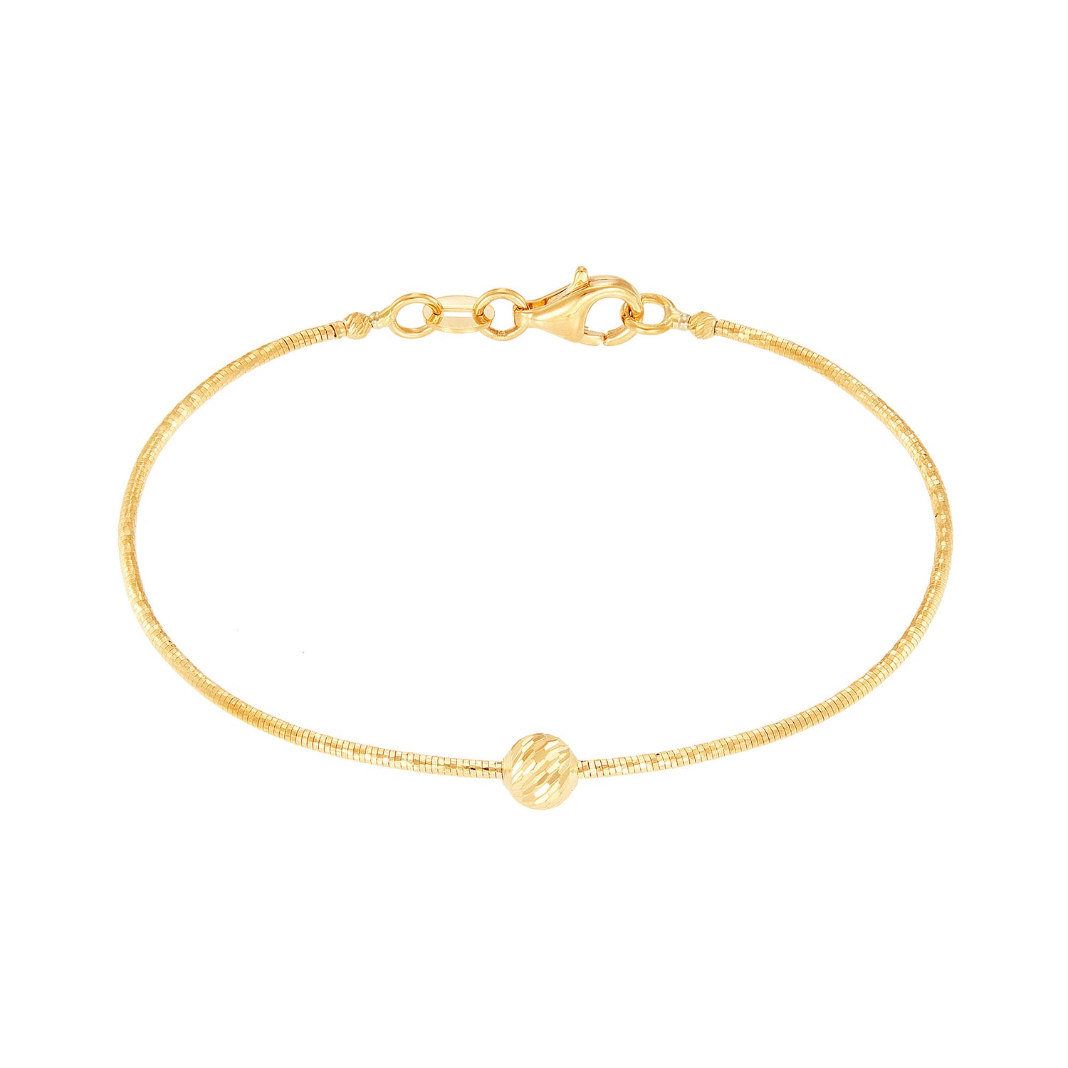 Oro Italia 916 Yellow Gold Bangle GB86000423 (22K Gold)